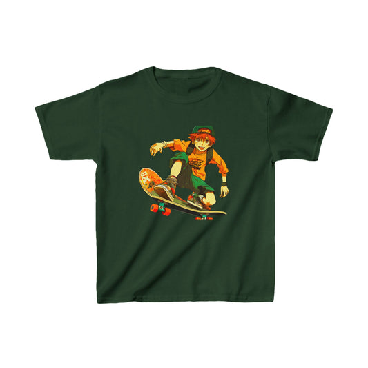 Cartoon Anime Boy Kid's Tee