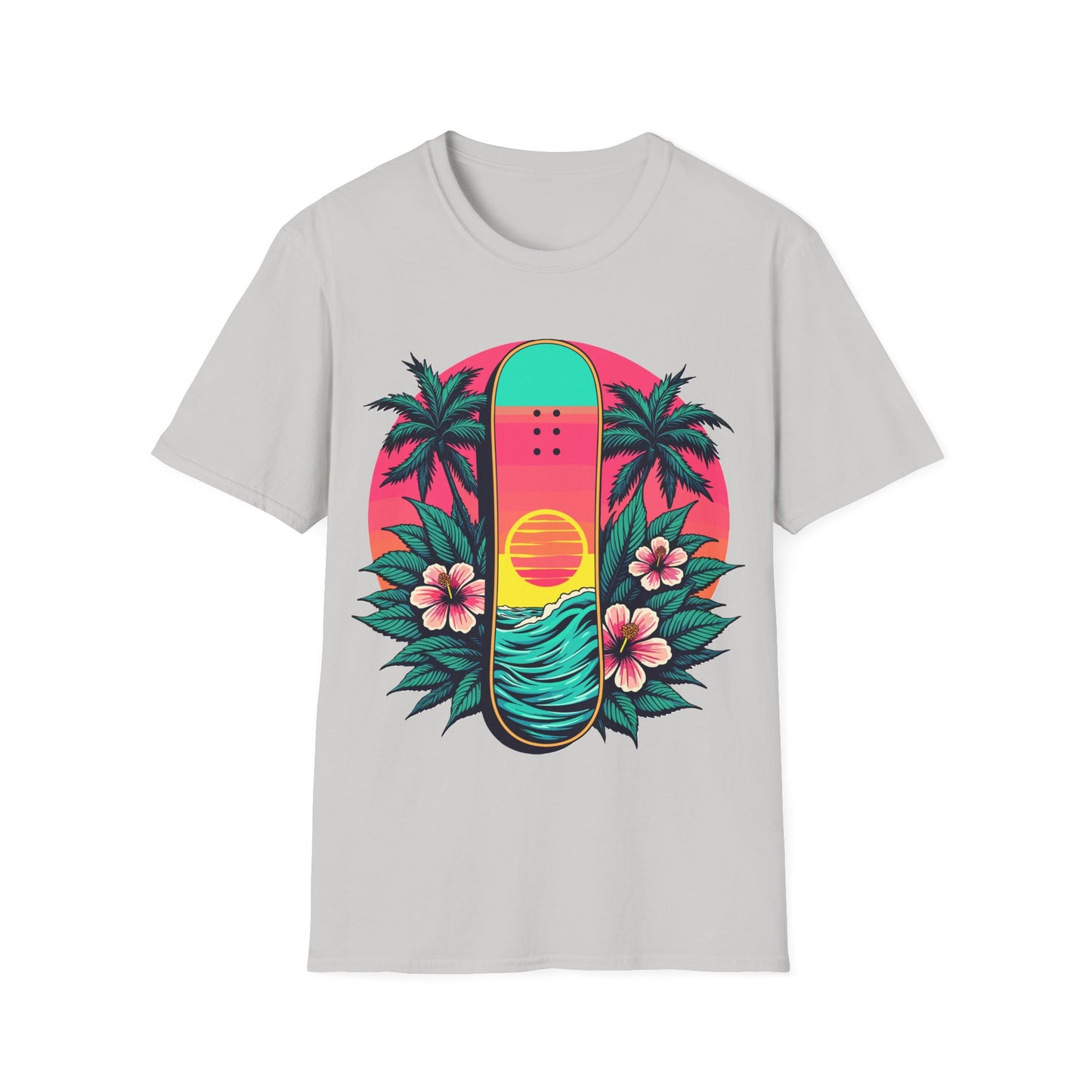 Paradise Skateboard T-Shirt