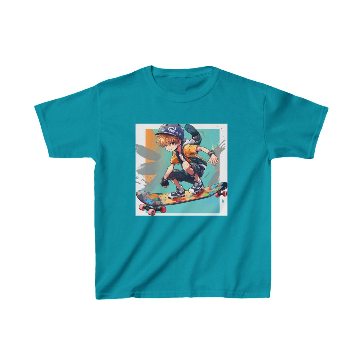 Anime Boy Cartoon Box Kid's Tee