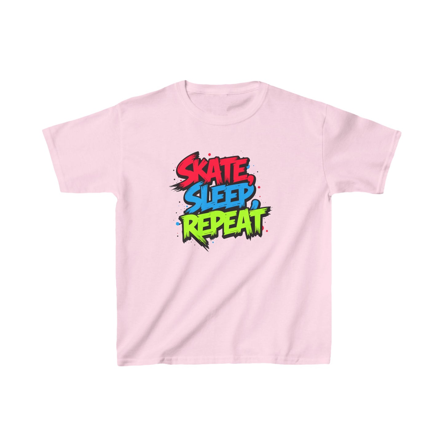 Skate Sleep Repeat Type Kid's Tee