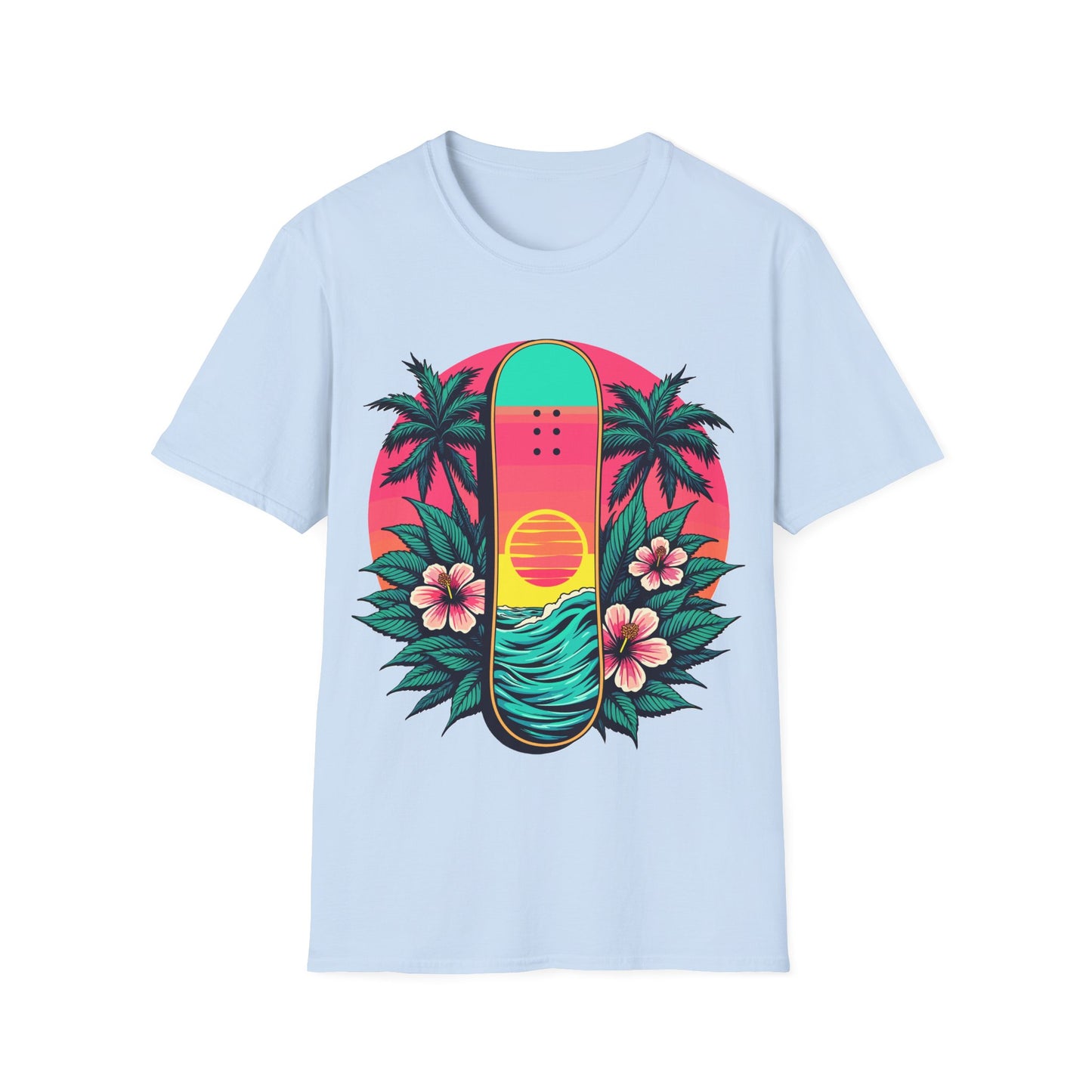 Paradise Skateboard T-Shirt