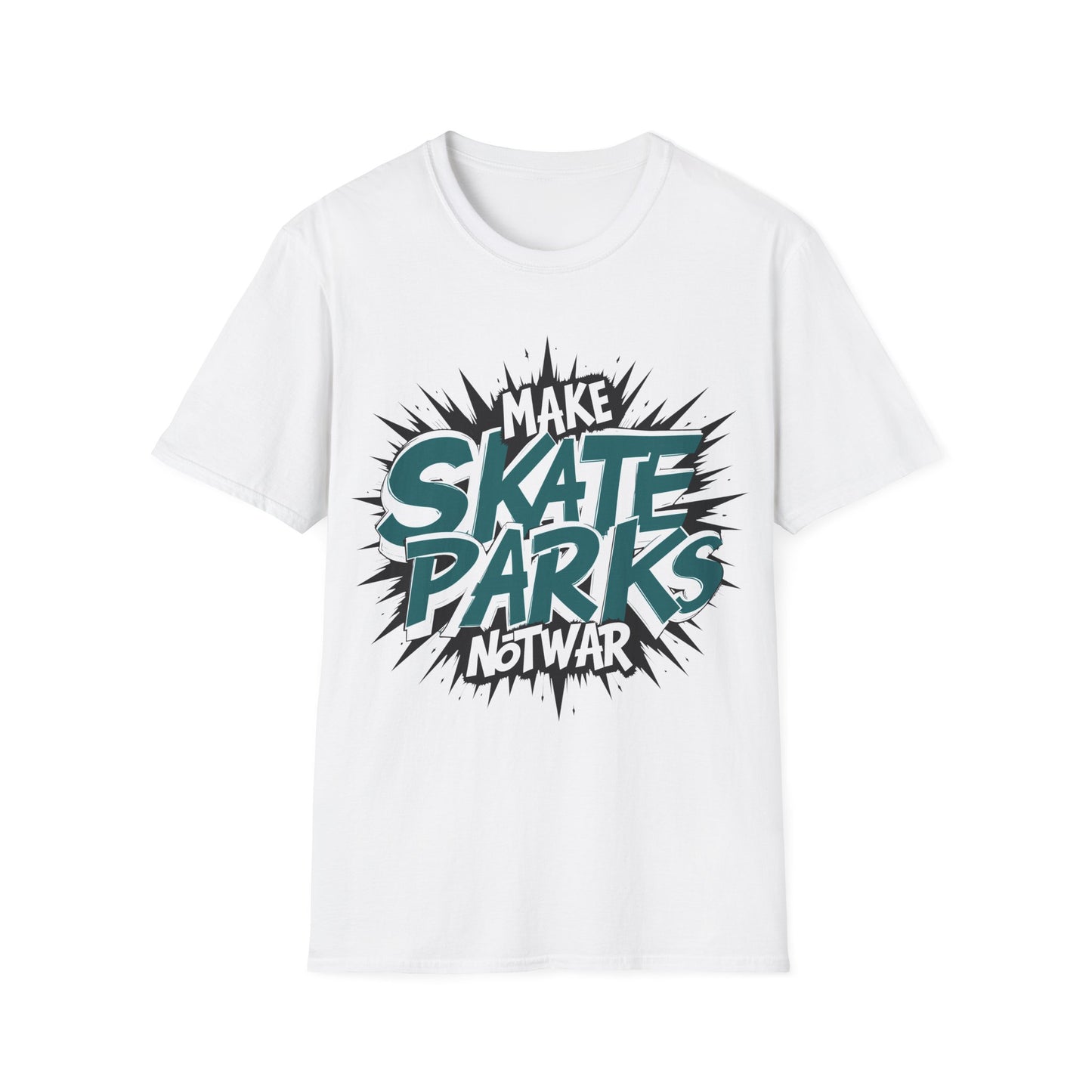 Make Skate Parks Not War T-Shirt