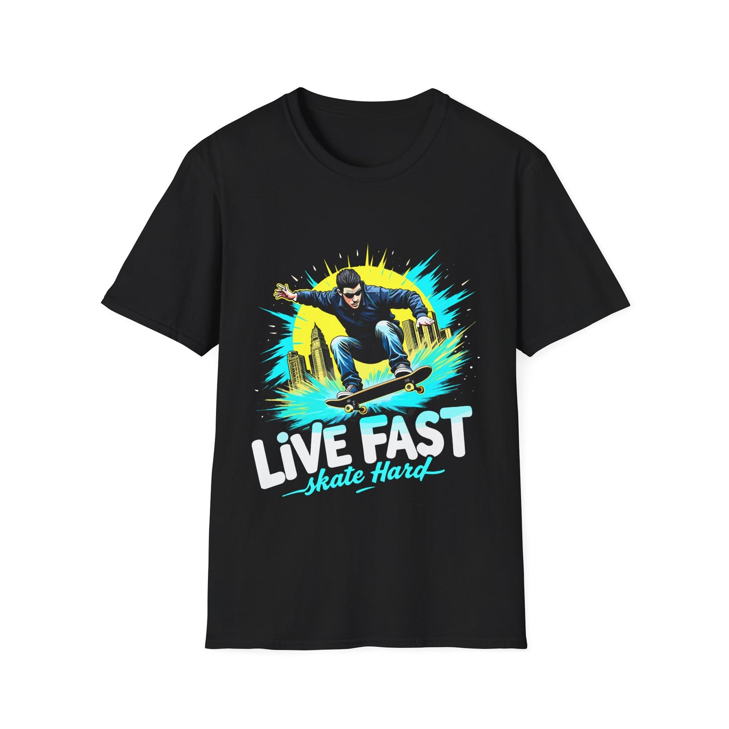 Live Fast Skate Hard T-Shirt