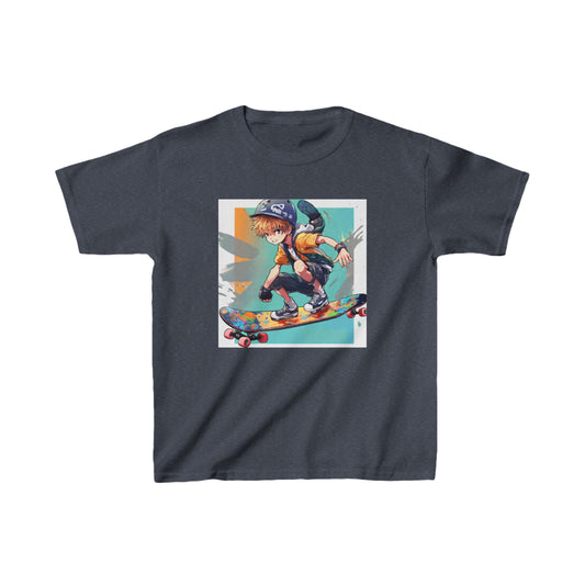 Anime Boy Cartoon Box Kid's Tee