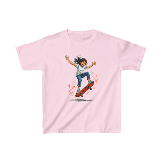 Little Skater Girl Kid's Tee