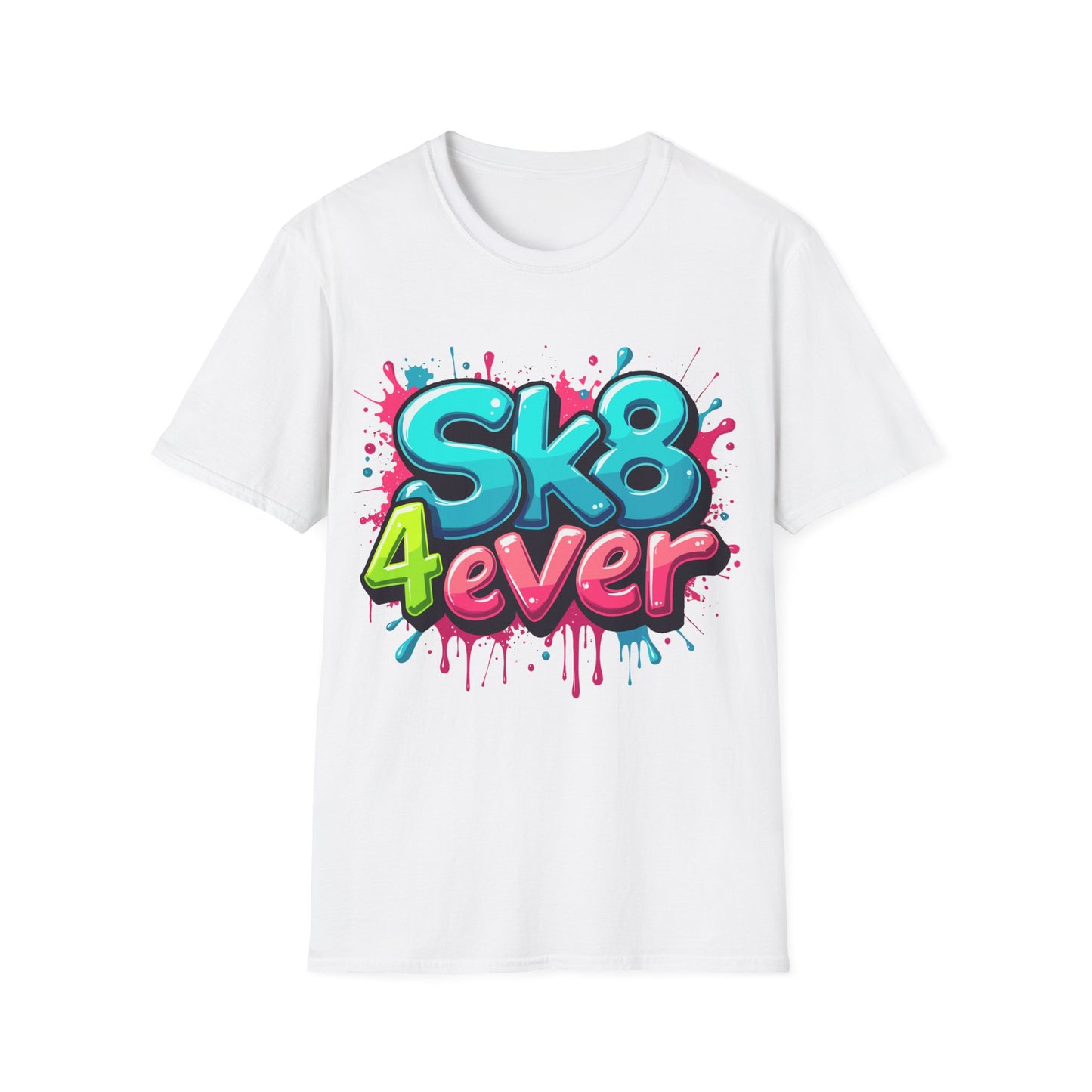 Sk8 4 Ever Graffiti T-Shirt