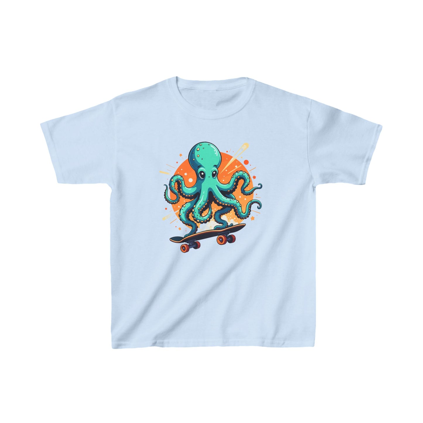 Skateboarding Octopus Kid's Tee
