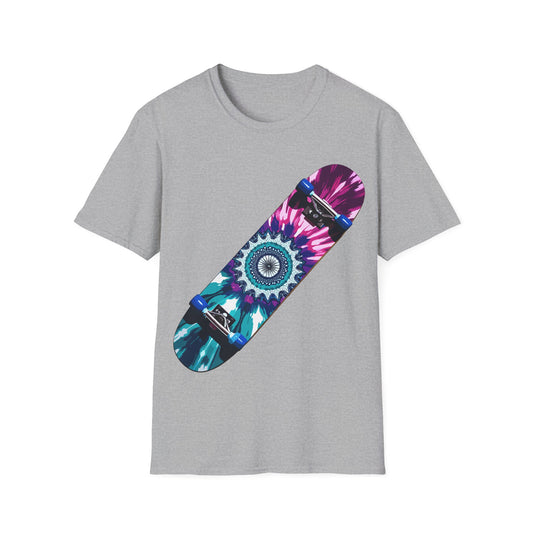 Mandala Skateboard T-Shirt