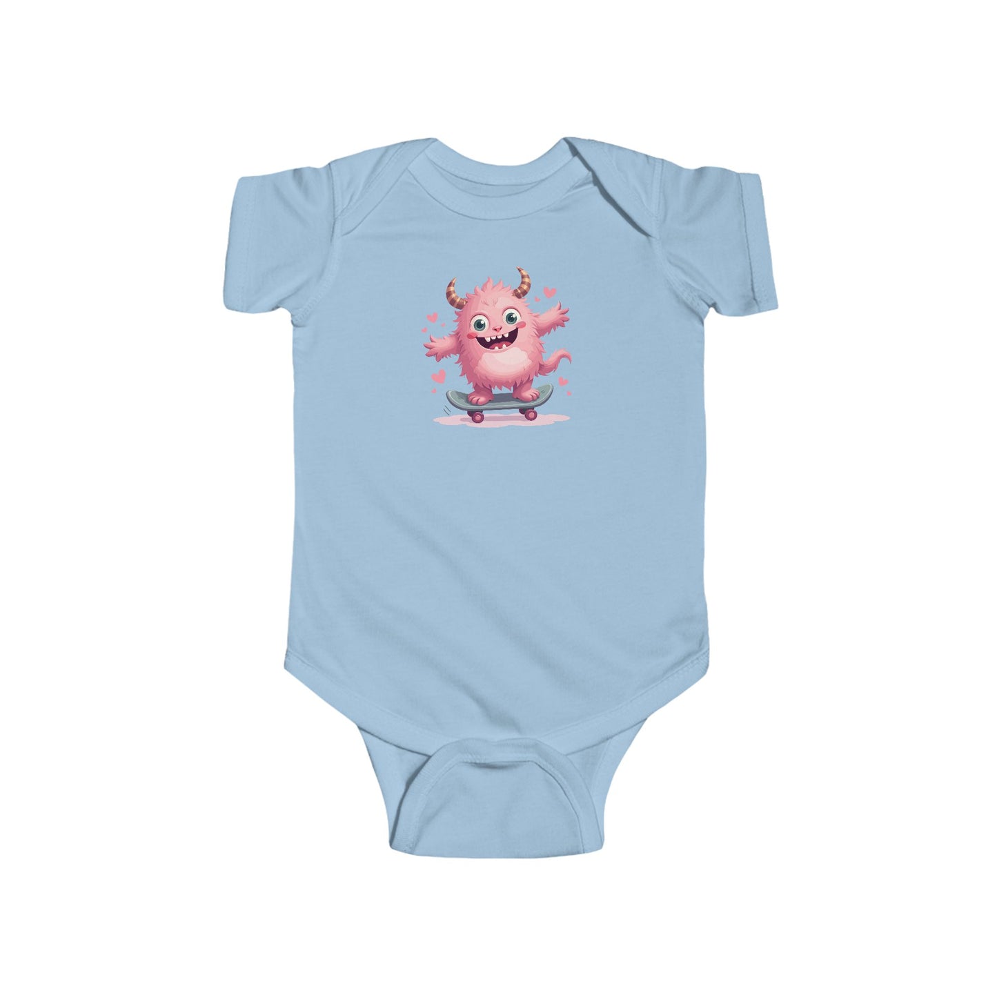 Pink Monster Infant Onesie