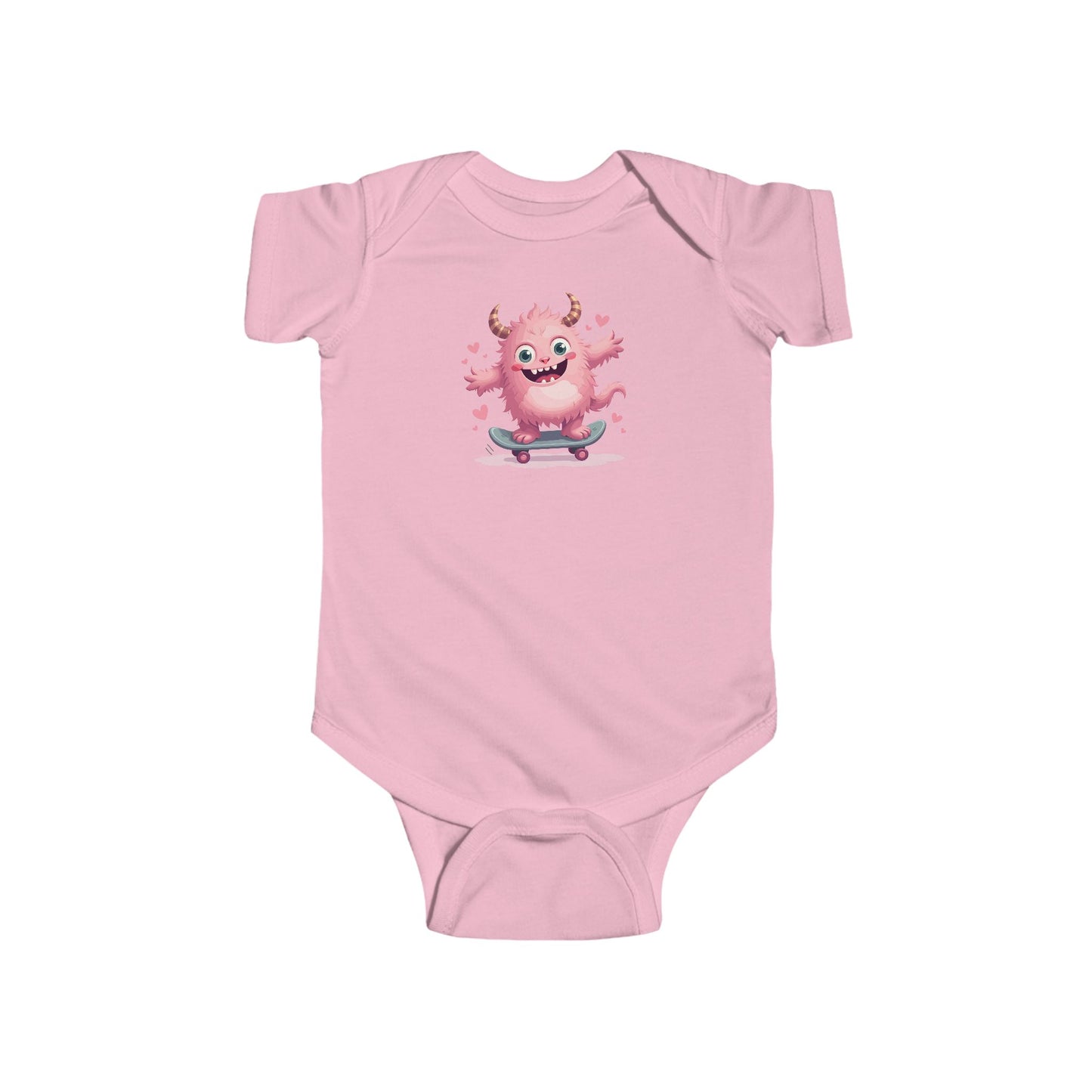 Pink Monster Infant Onesie