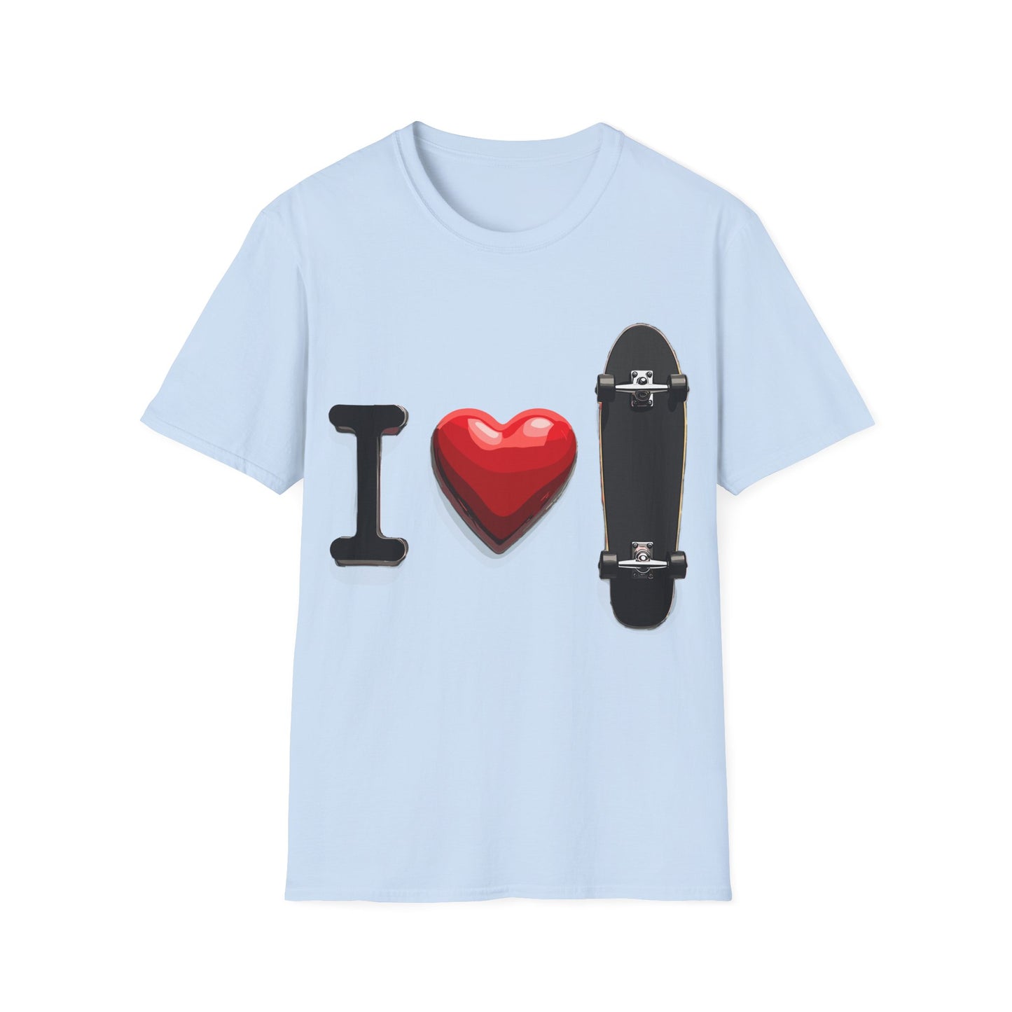 I Love Skateboard T-Shirt