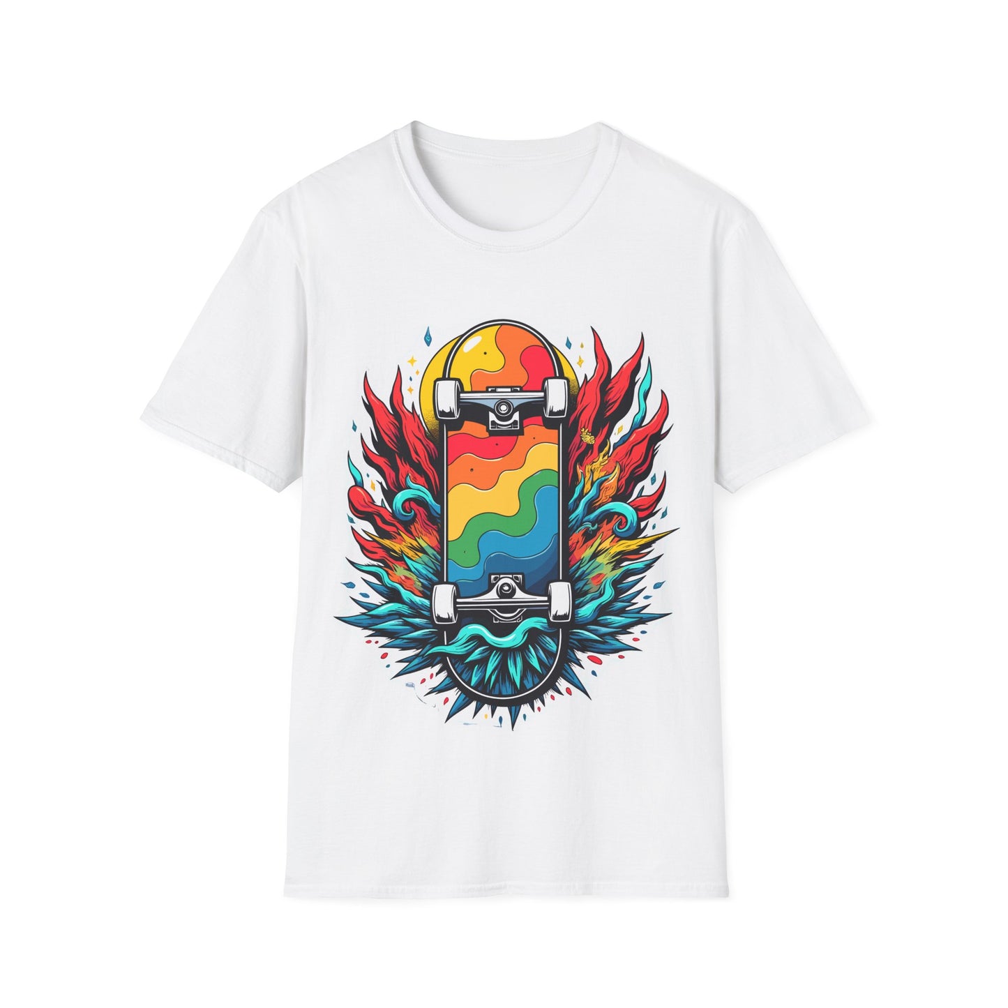 Skate Flames T-Shirt