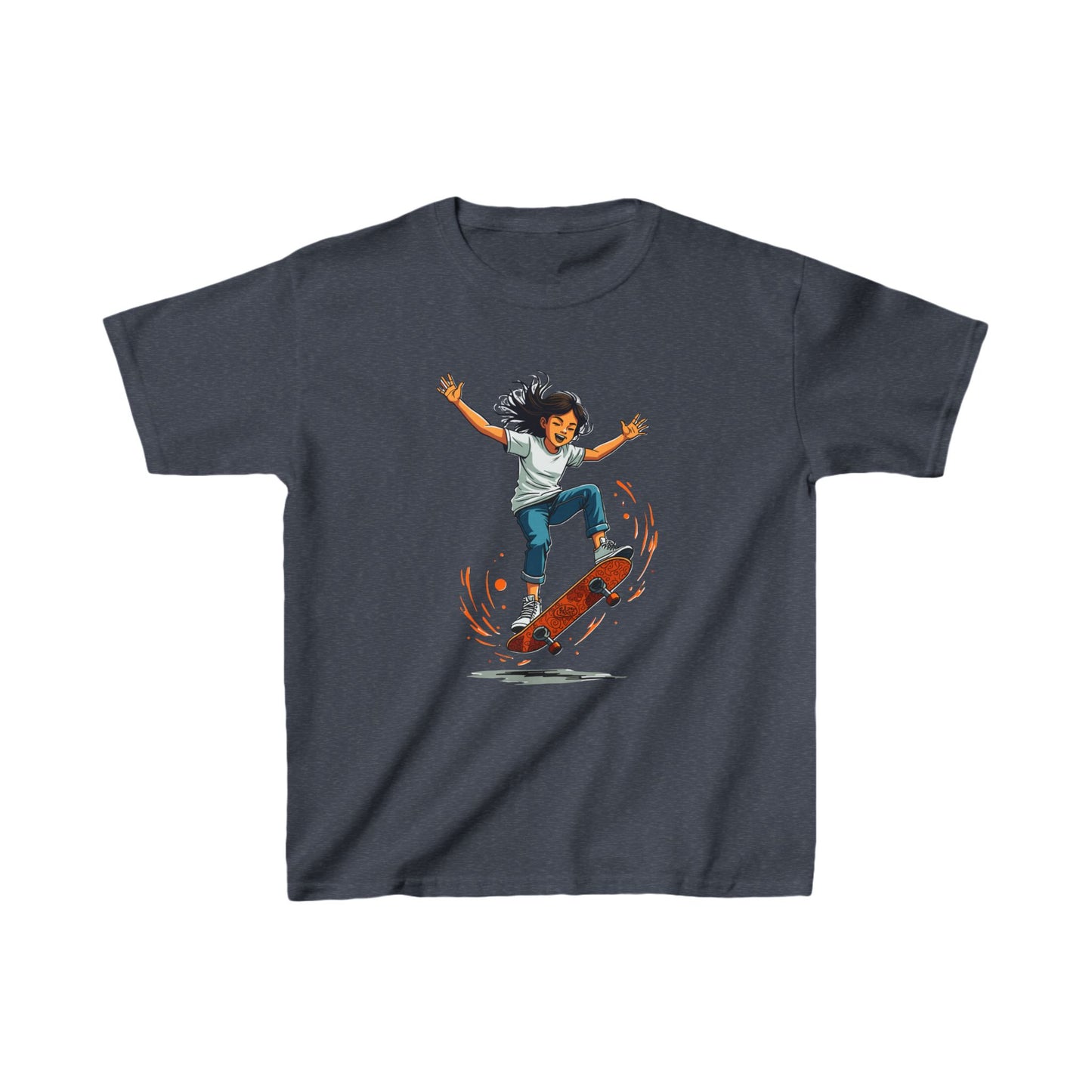 Little Skater Girl Kid's Tee