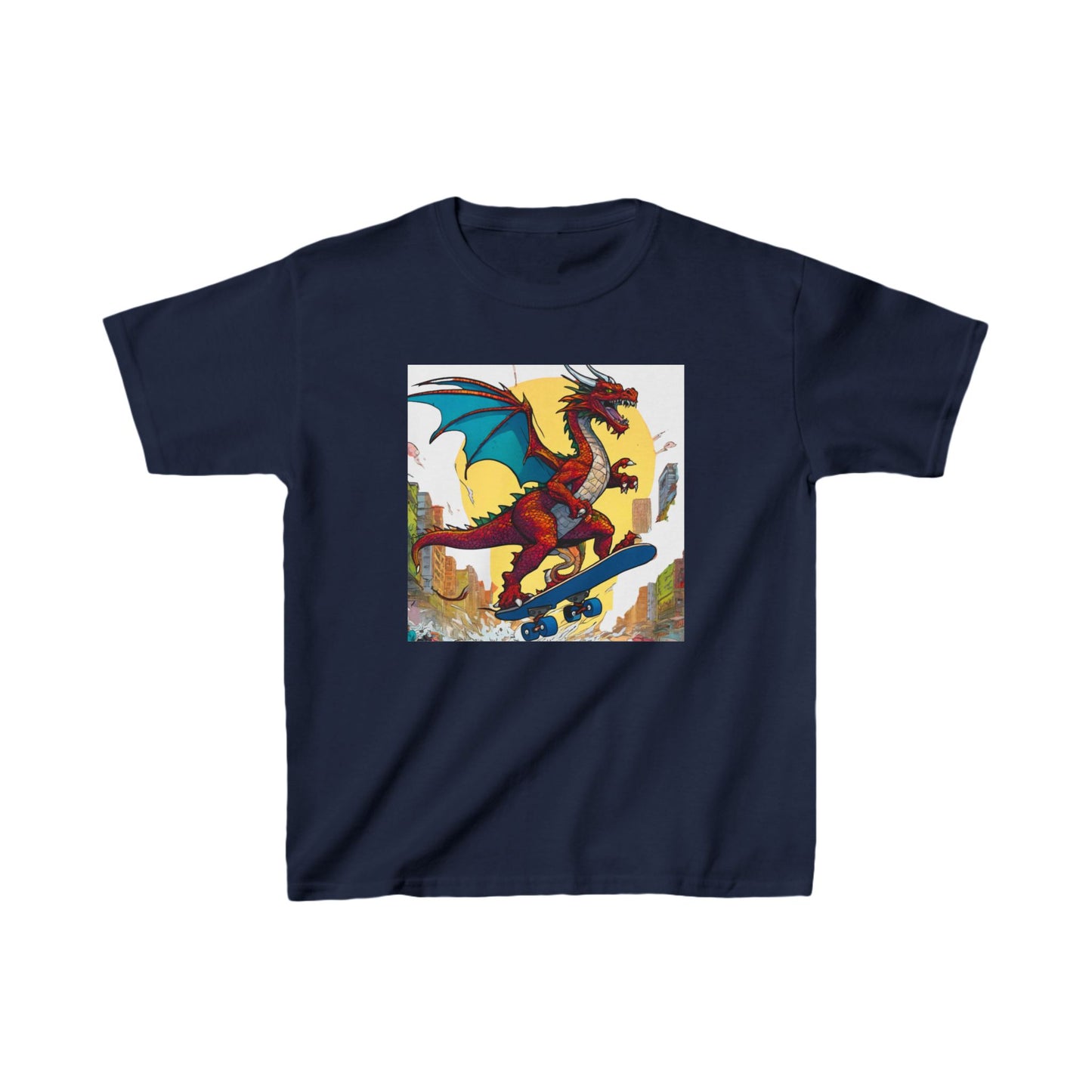 Dragon In The City Kid's Tee