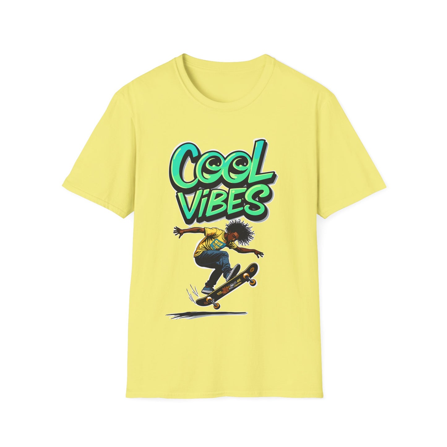 Cool Vibes In Blue T-Shirt