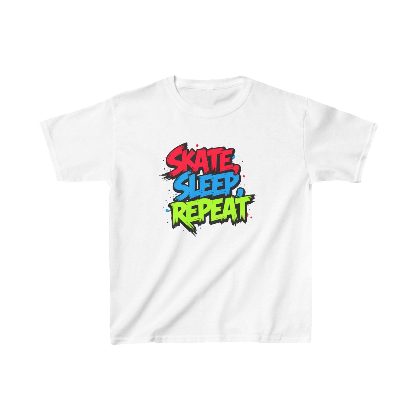 Skate Sleep Repeat Type Kid's Tee