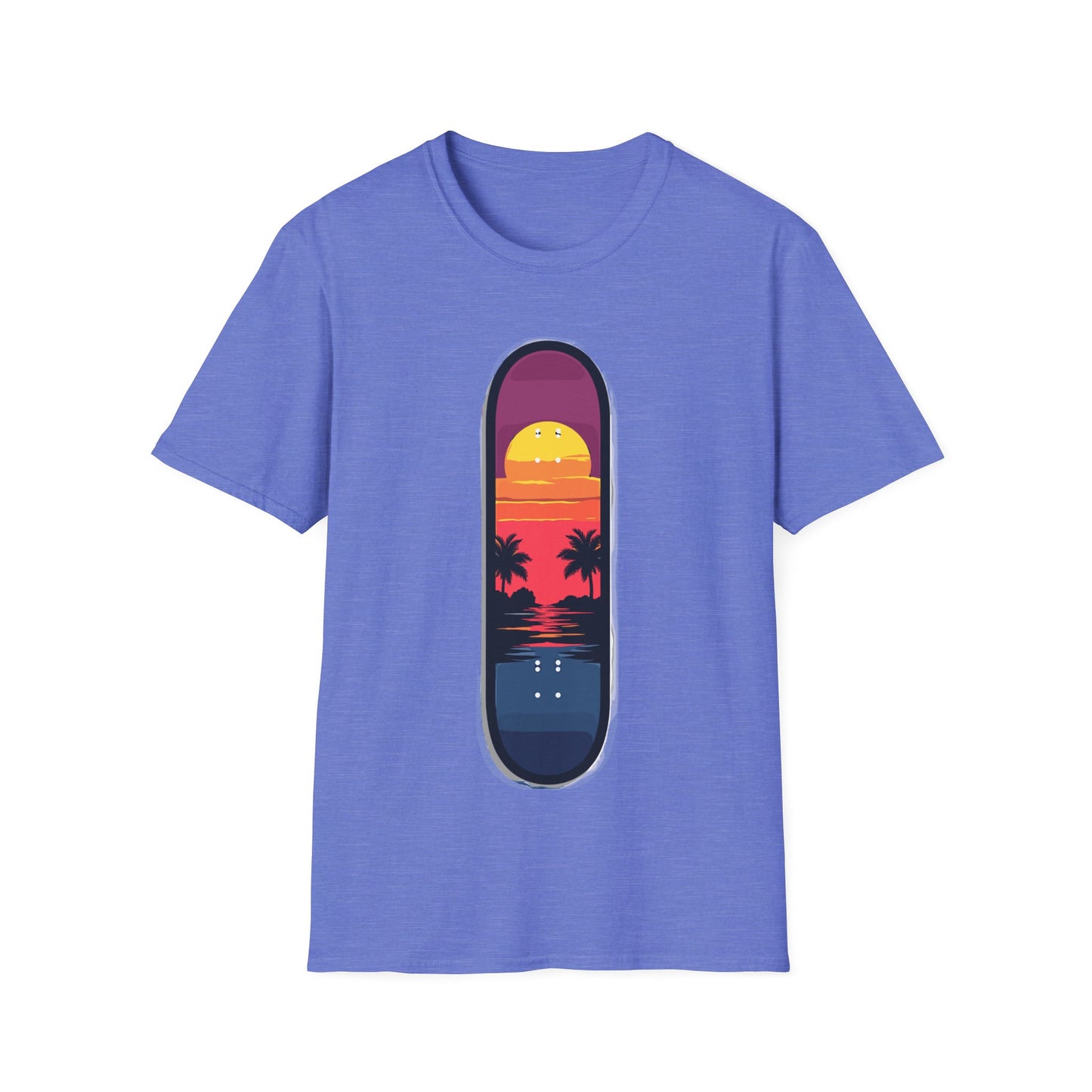 Sunset Skateboard T-Shirt