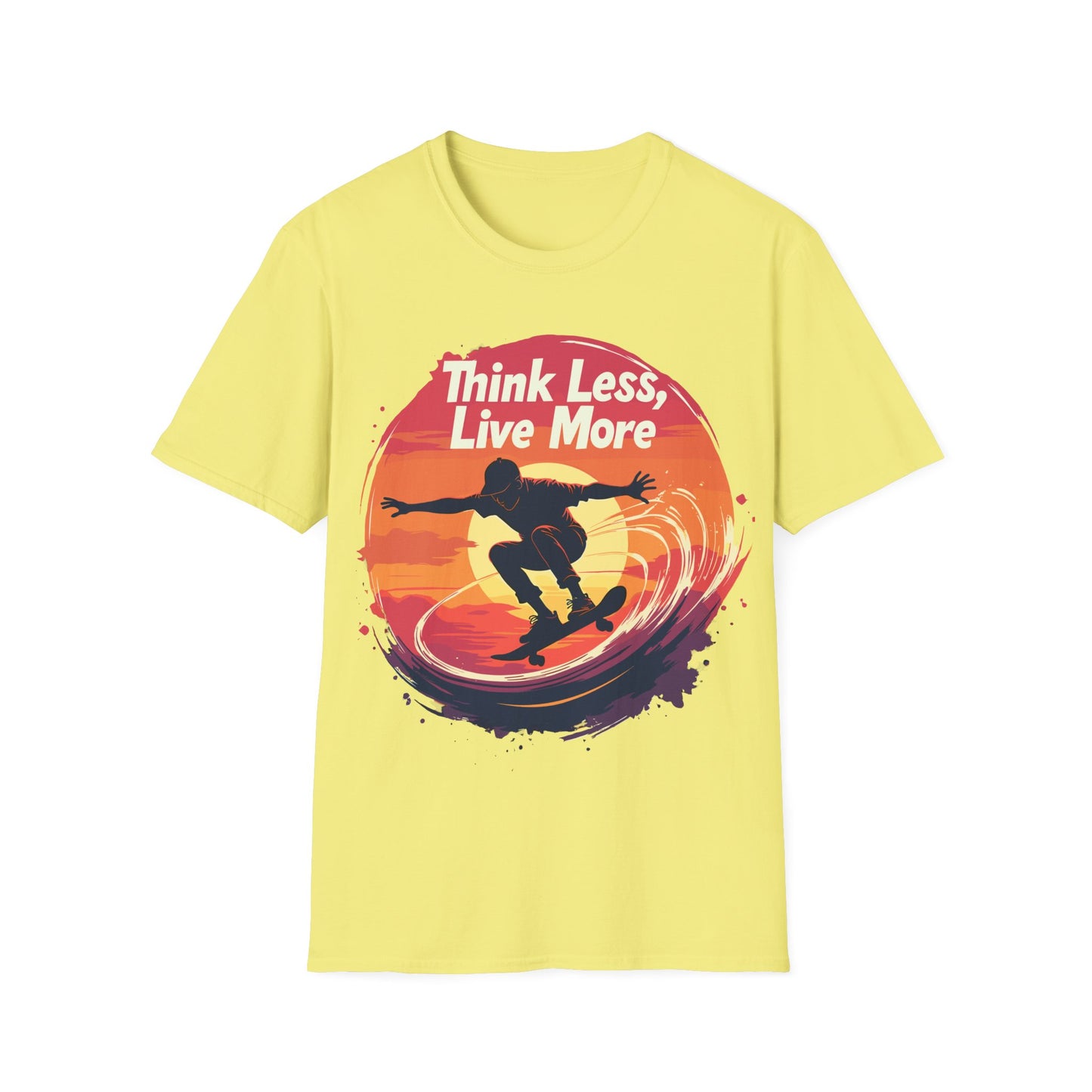 Think Less Live More Swirl T-Shirt