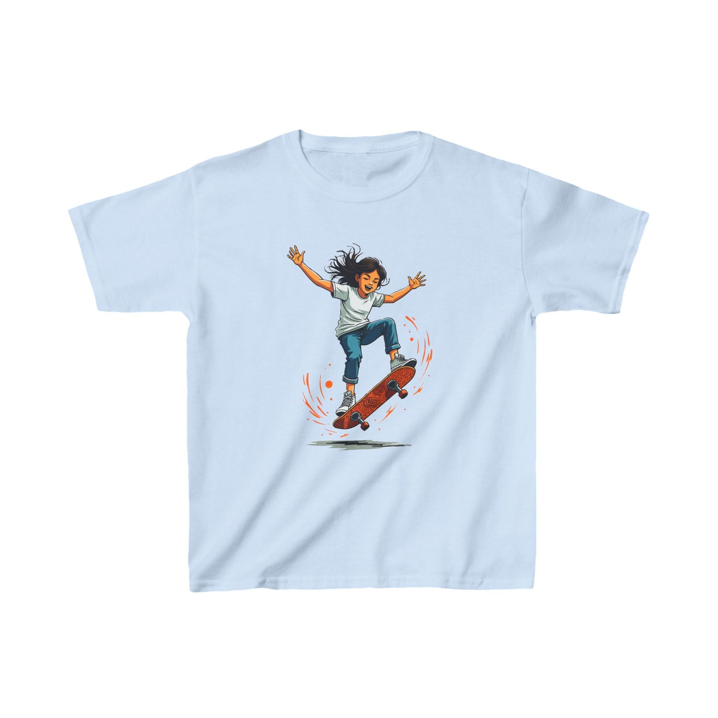 Little Skater Girl Kid's Tee