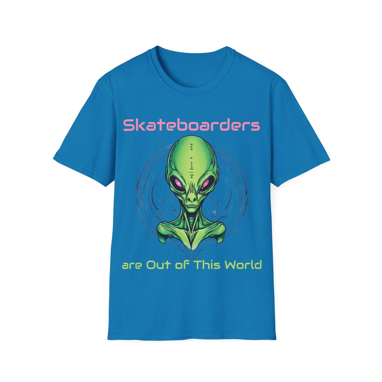 Skateboarders Are Out Of This World With Circle T-Shirt