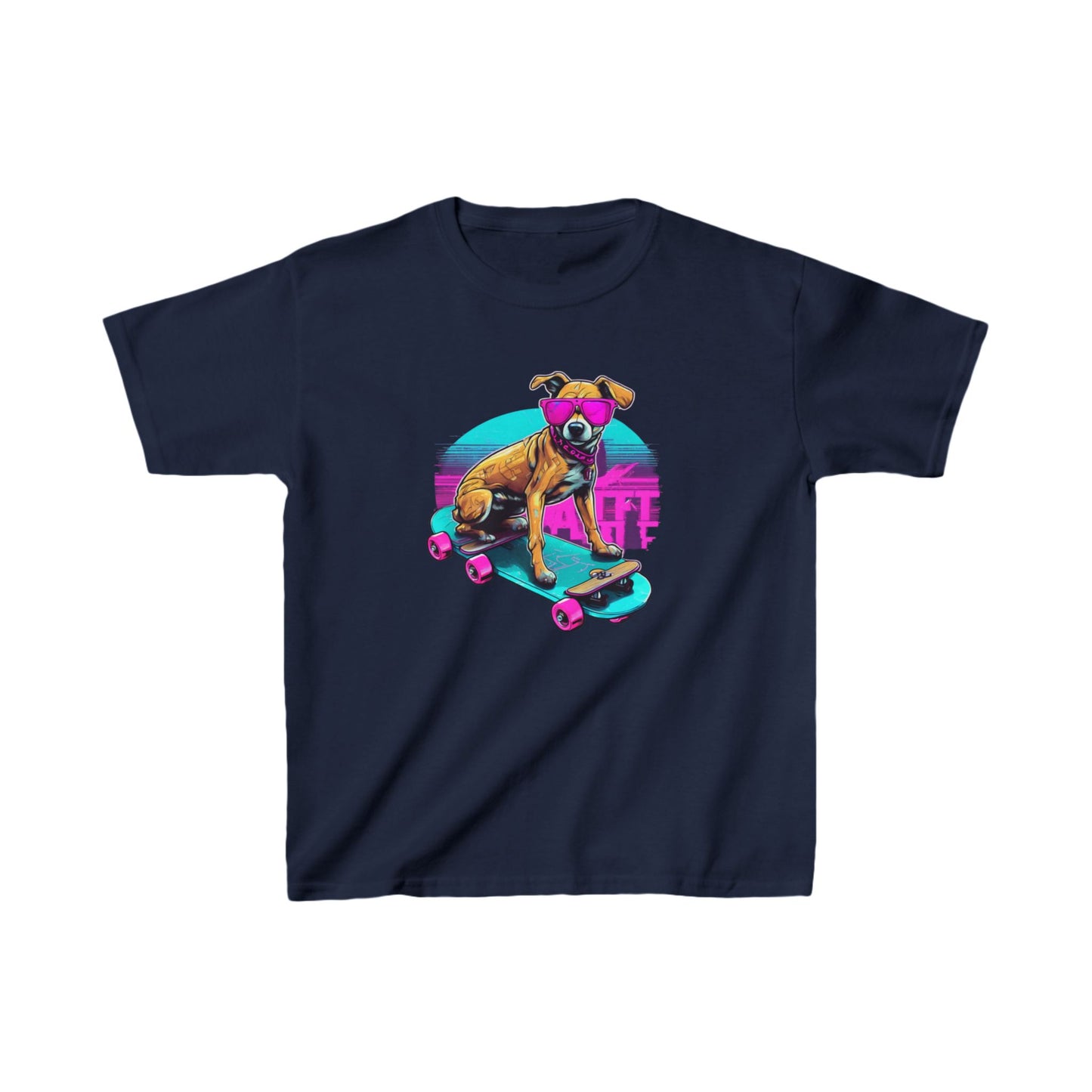 Dog With Sunglasses Kid's Tee