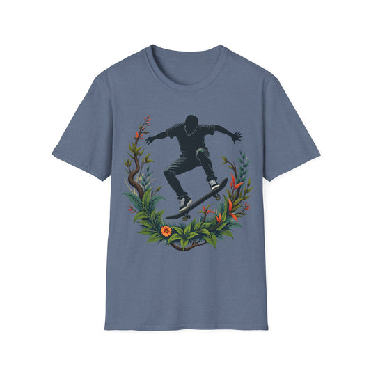 Skateboard Elegance T-Shirt