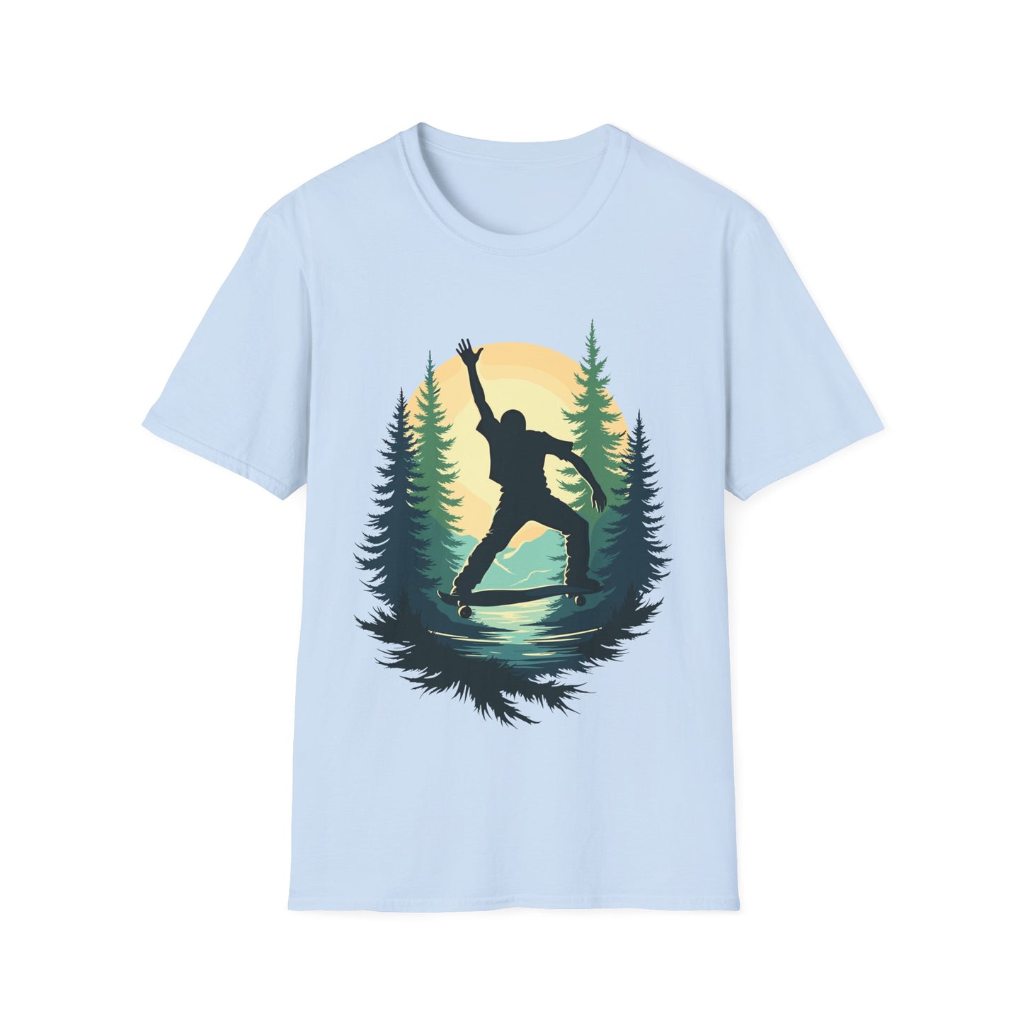 Nature Skateboarder T-Shirt