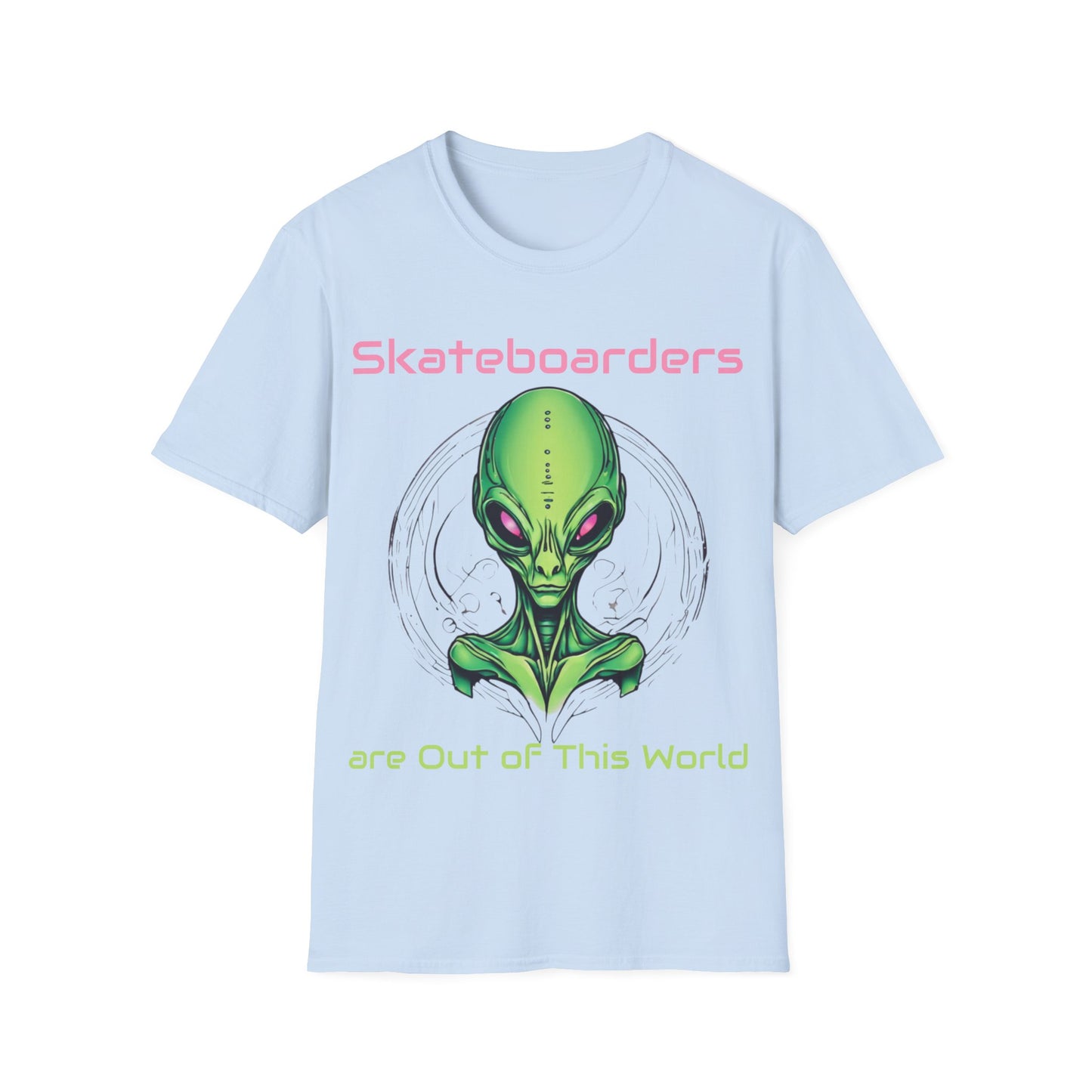 Skateboarders Are Out Of This World With Circle T-Shirt