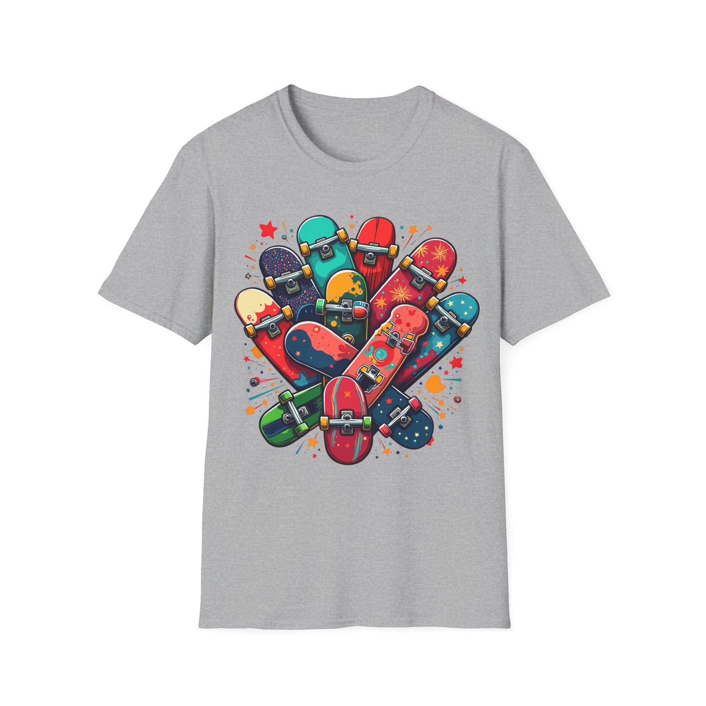 Skateboard Pile T-Shirt