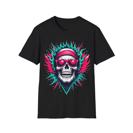 Skull With Glasses T-Shirt