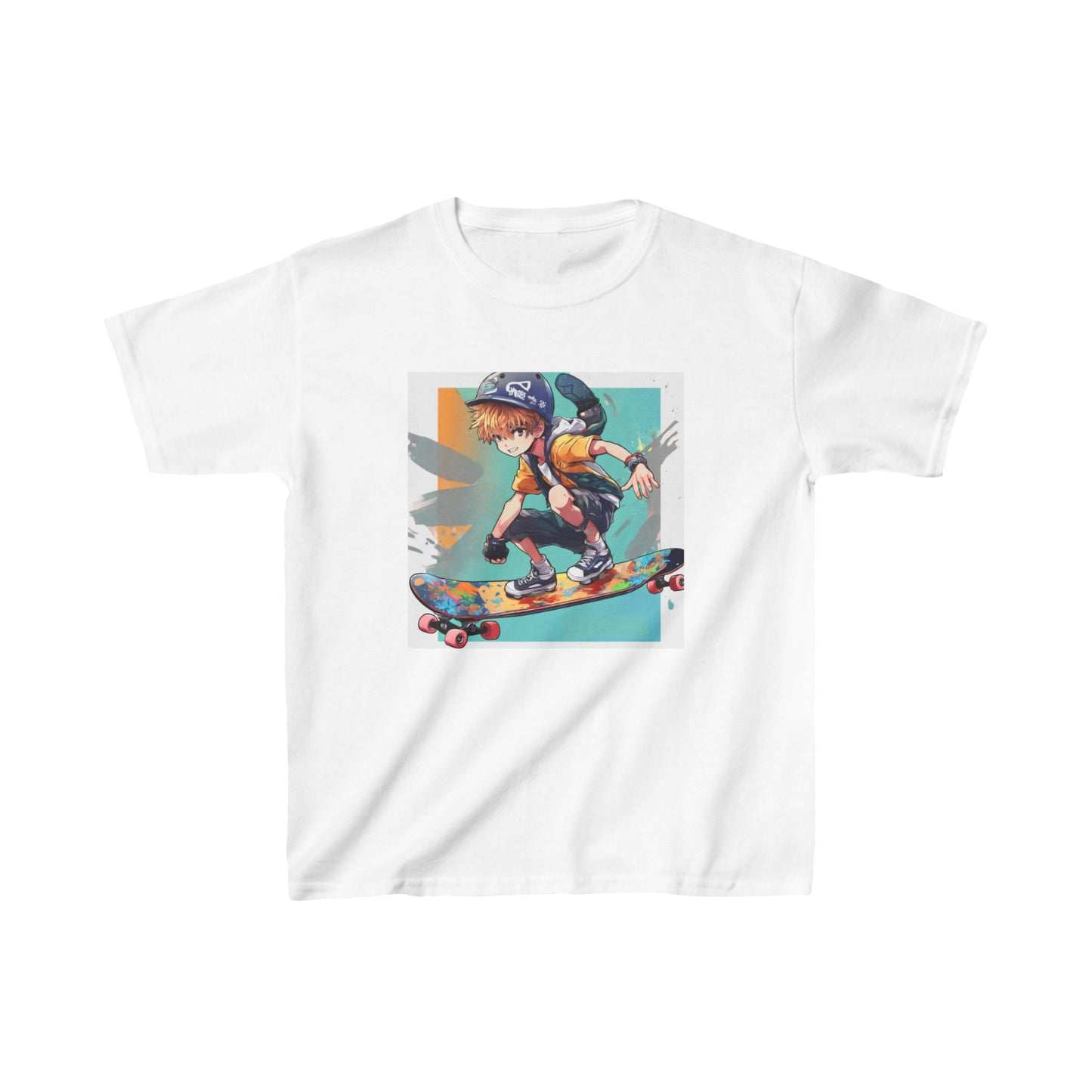 Anime Boy Cartoon Box Kid's Tee