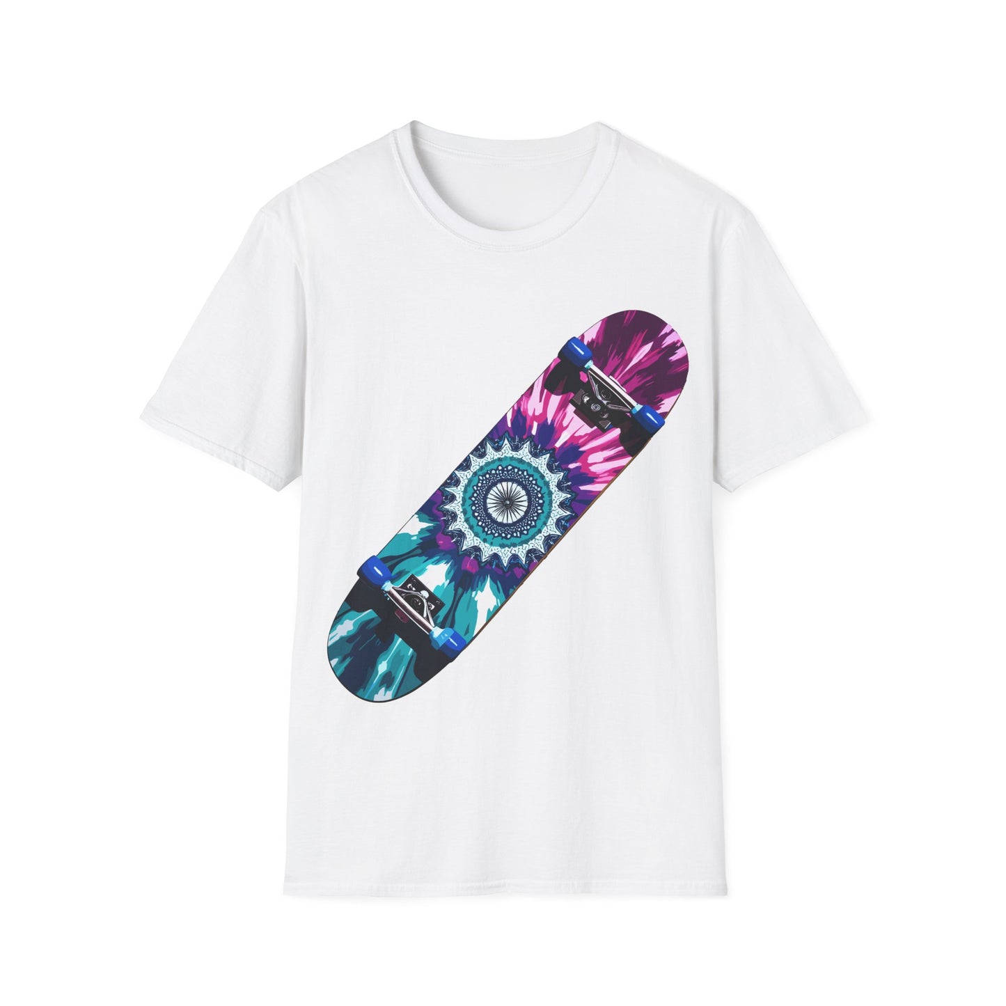 Mandala Skateboard T-Shirt