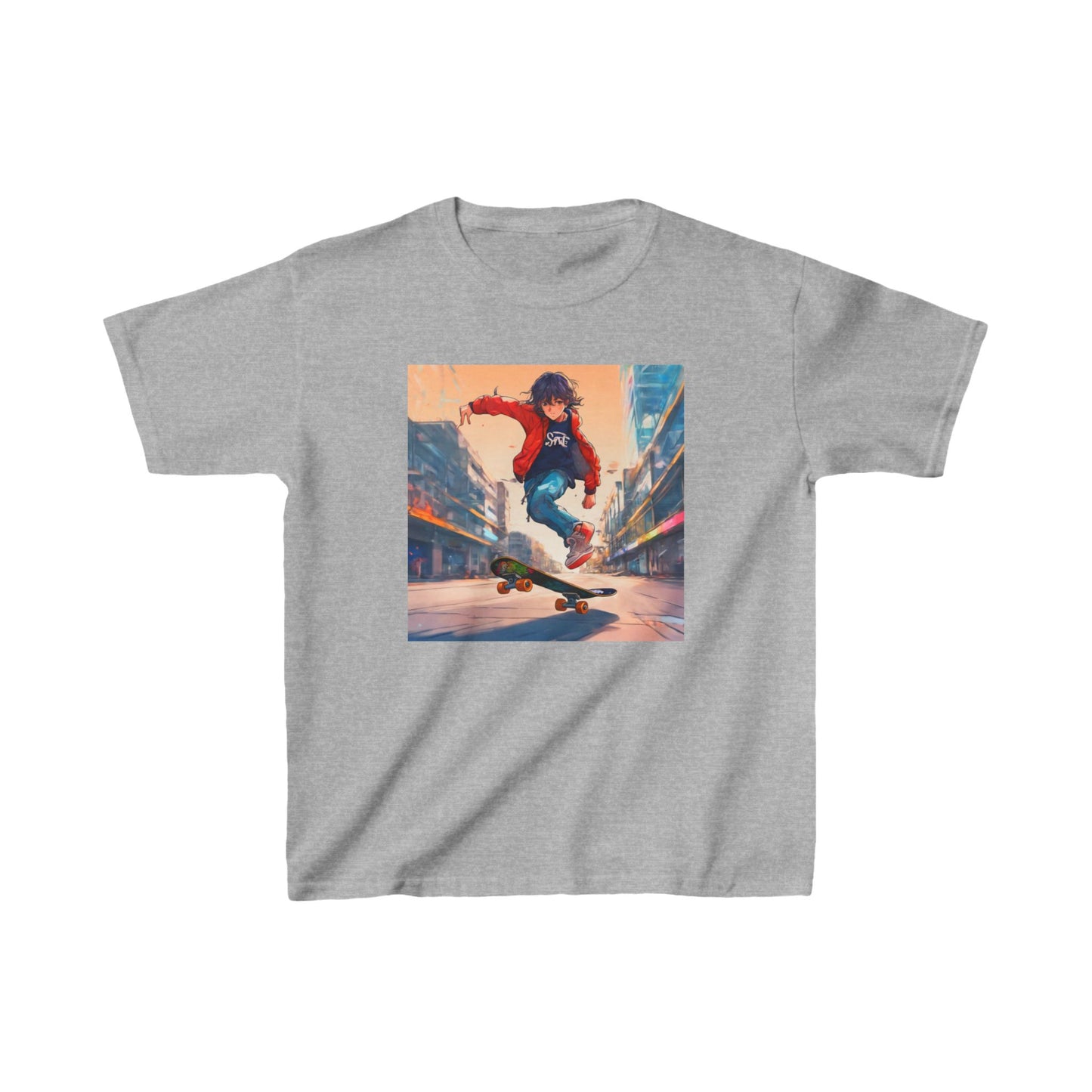 Anime City Boy Kid's Tee