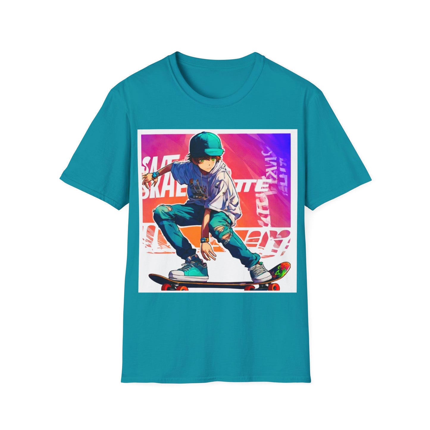 Anime Skateboarder T-Shirt