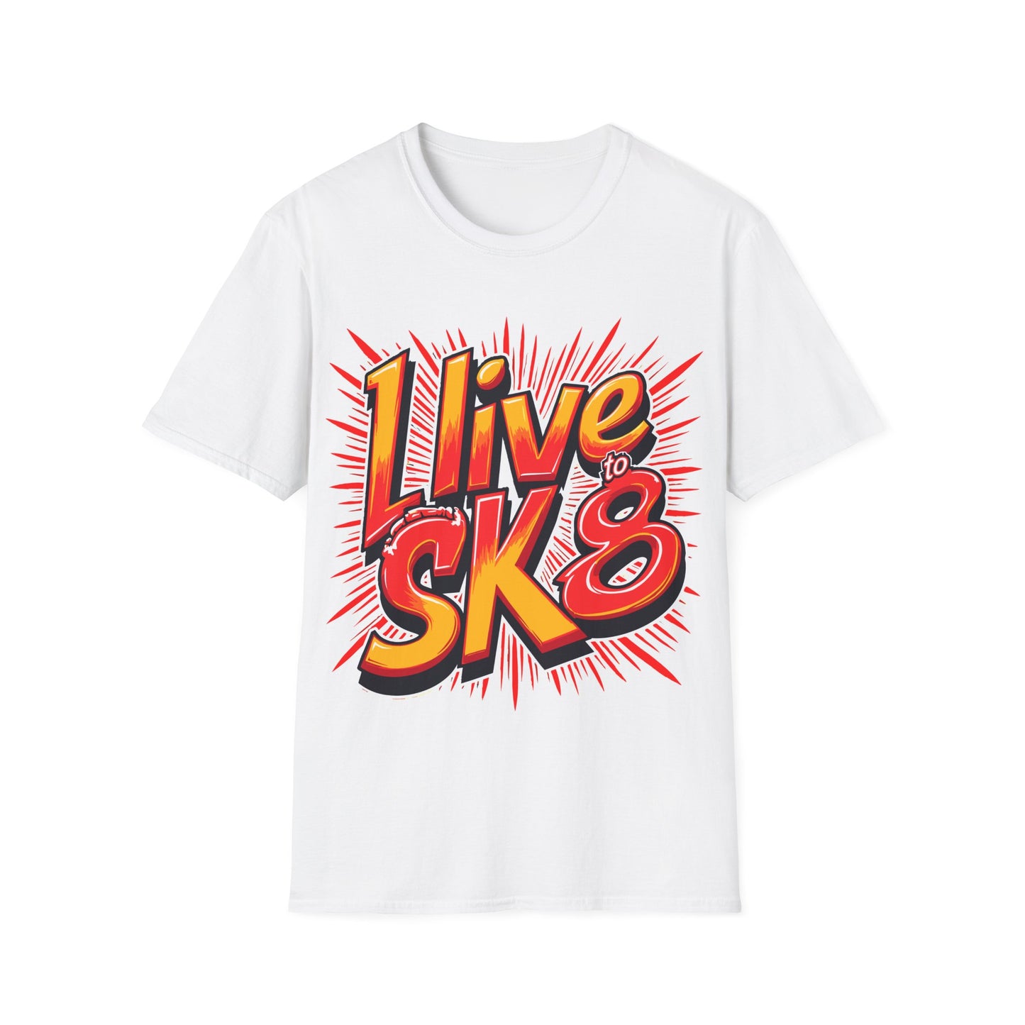 I Live To Sk8 T-Shirt