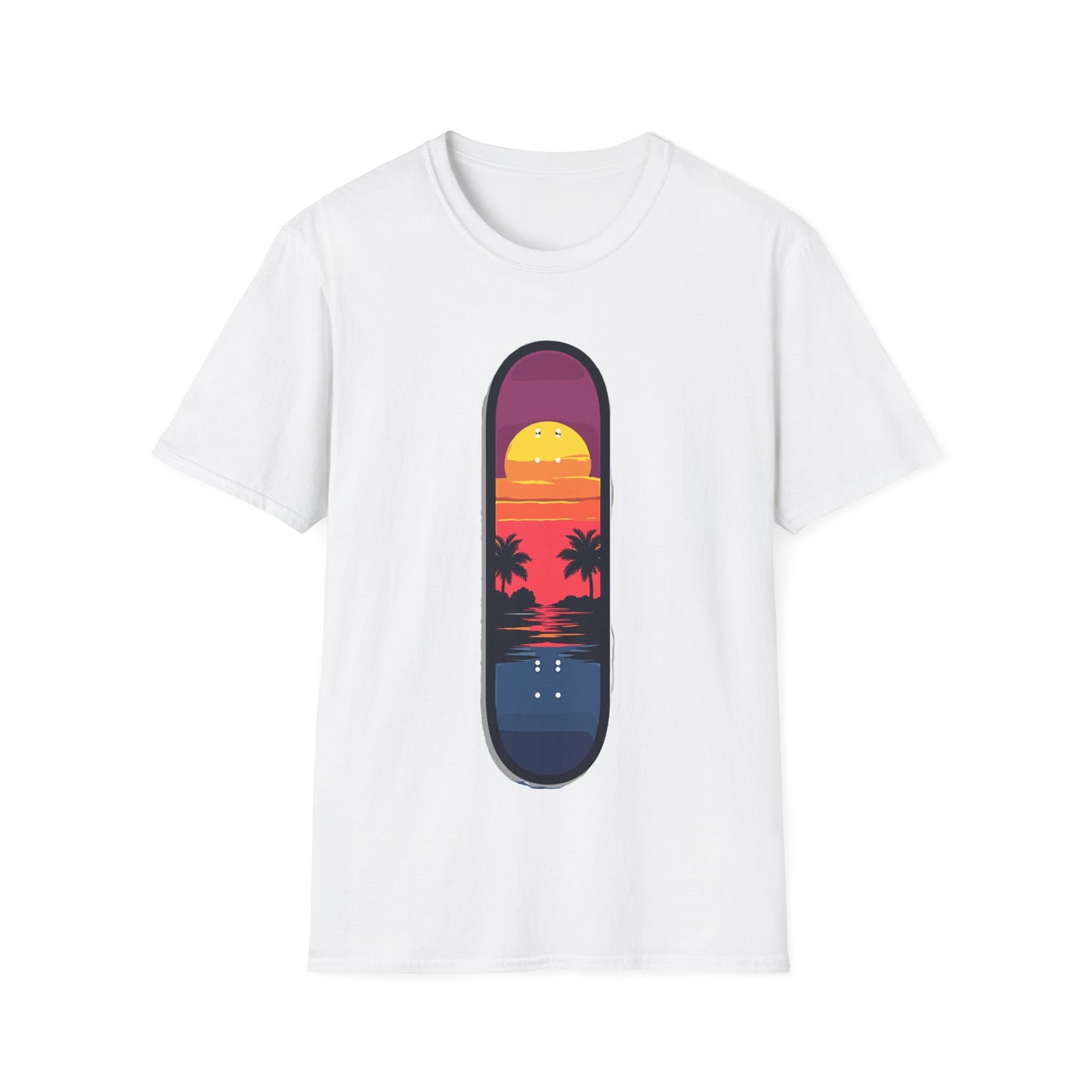 Sunset Skateboard T-Shirt