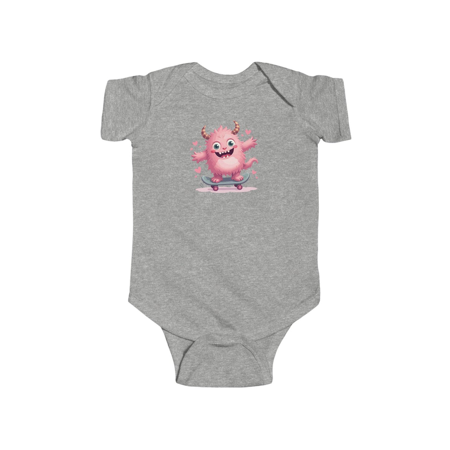 Pink Monster Infant Onesie