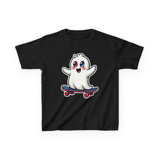 Little Ghost Skater Kid's Tee