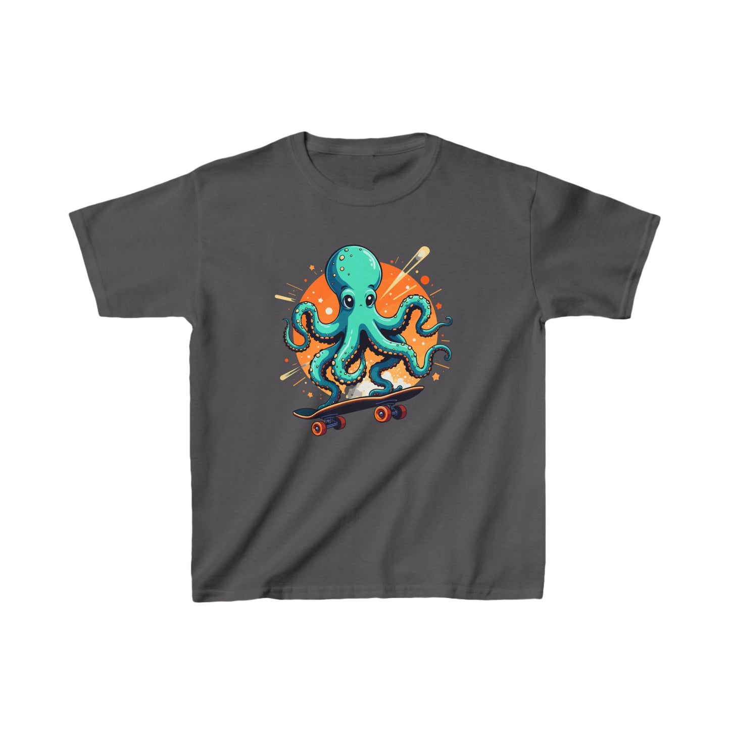 Skateboarding Octopus Kid's Tee