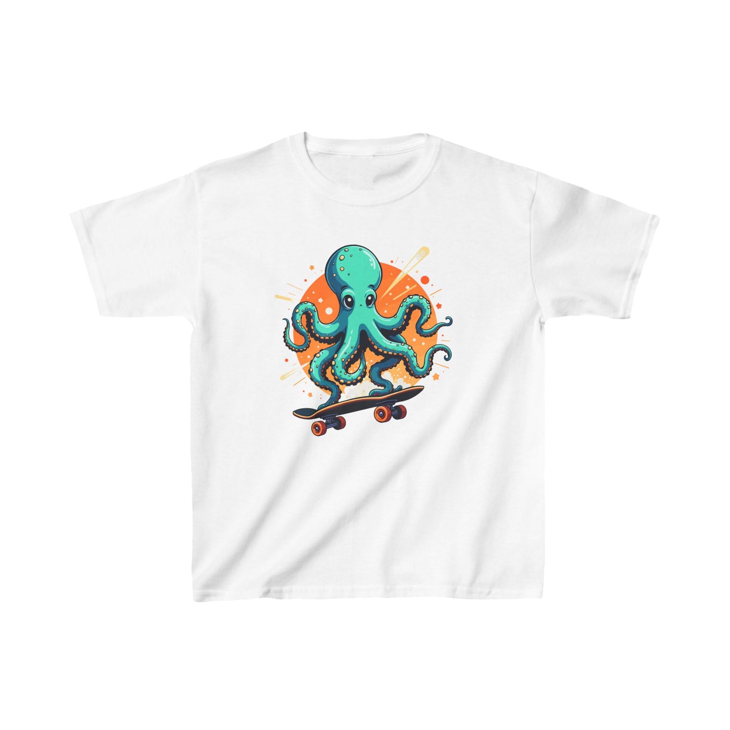 Skateboarding Octopus Kid's Tee