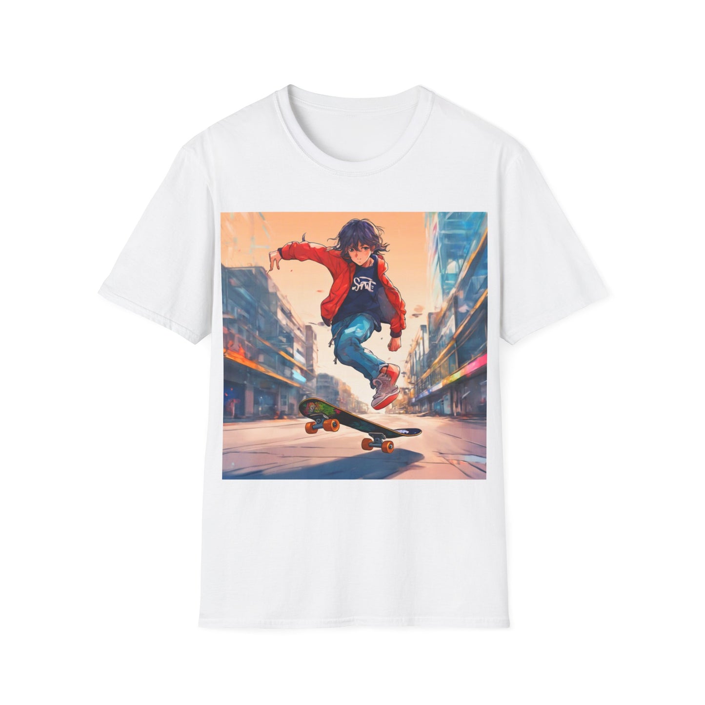 On The Streets Anime T-Shirt