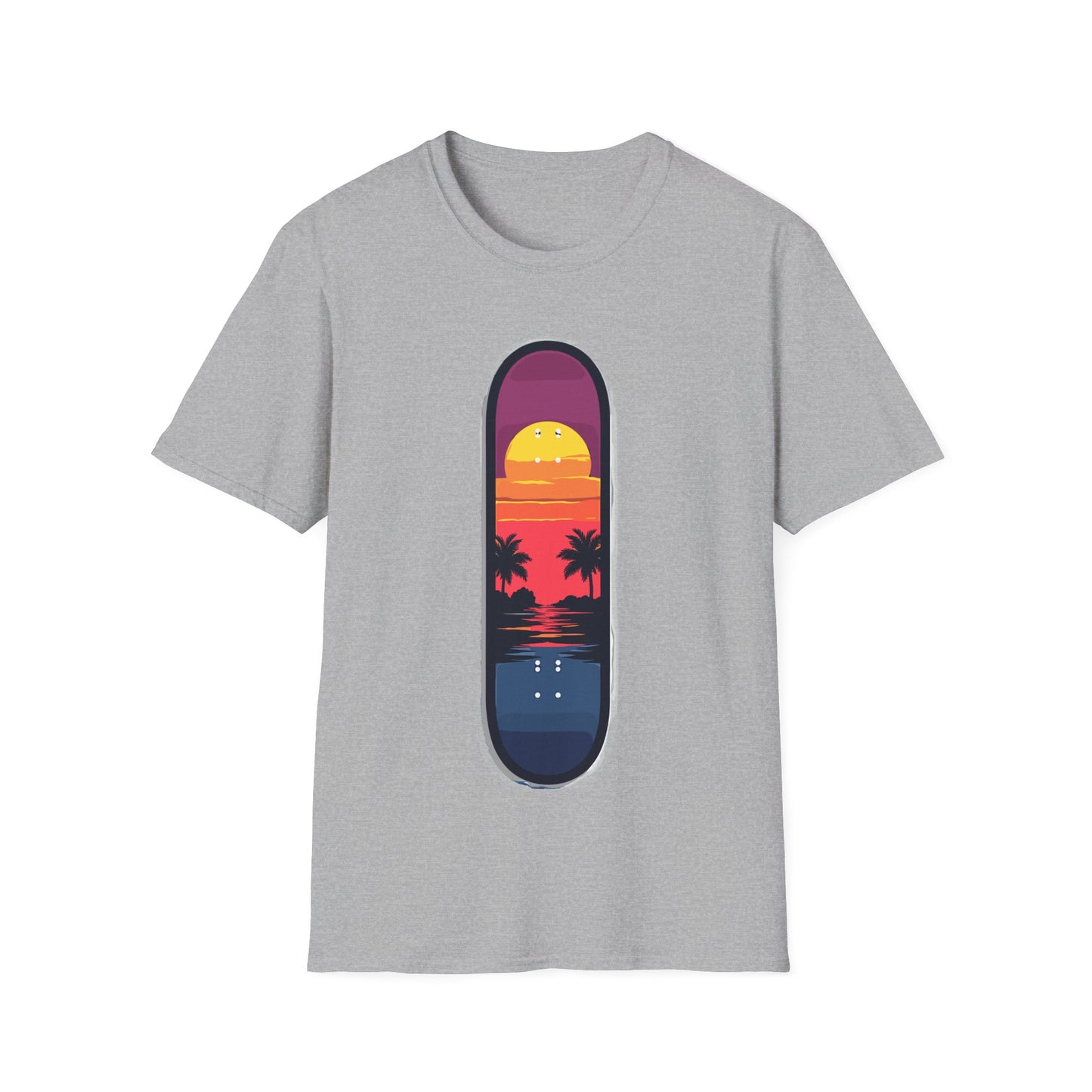 Sunset Skateboard T-Shirt