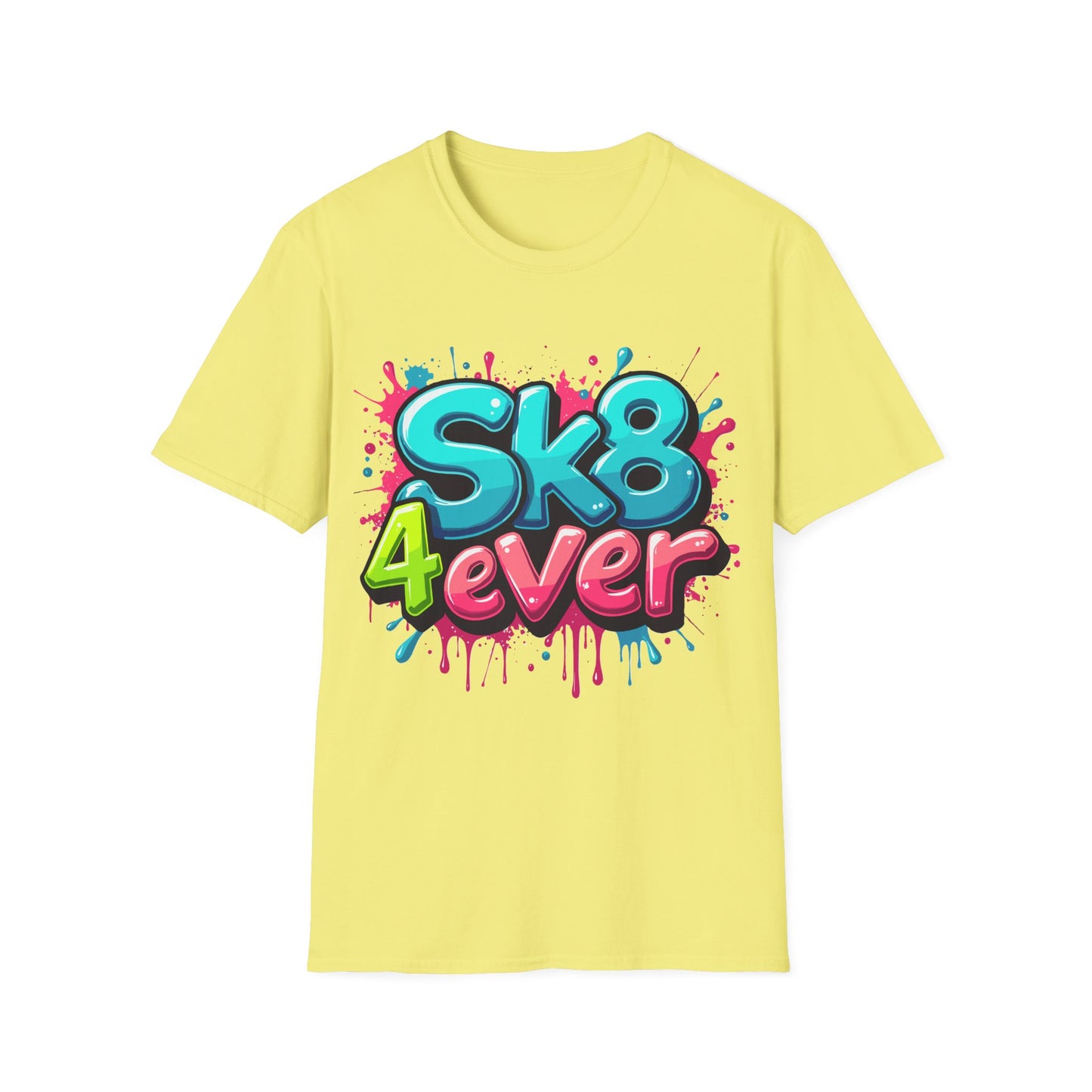 Sk8 4 Ever Graffiti T-Shirt