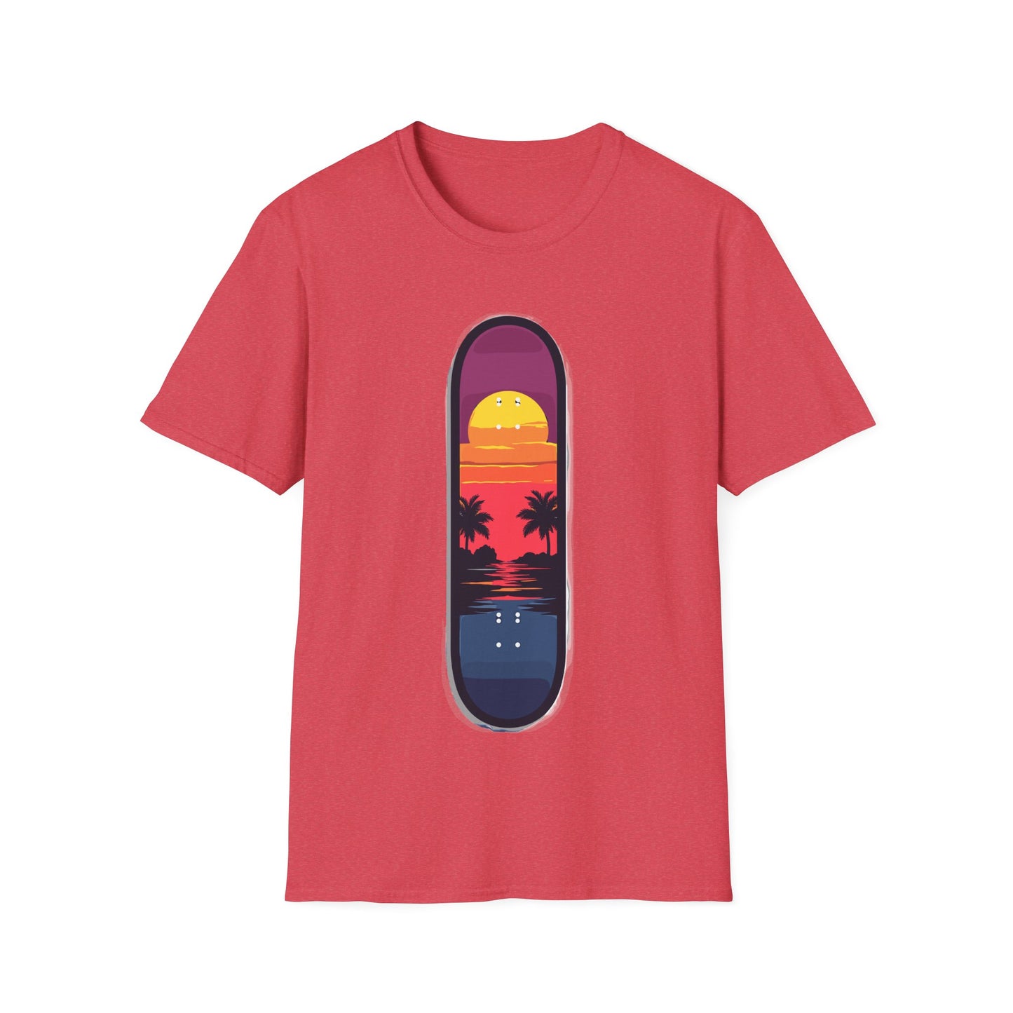 Sunset Skateboard T-Shirt