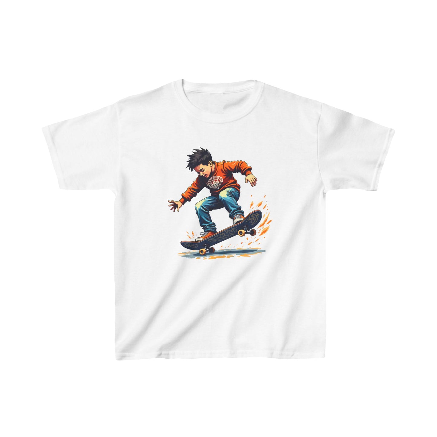 Little Skater Boy Kid's Tee