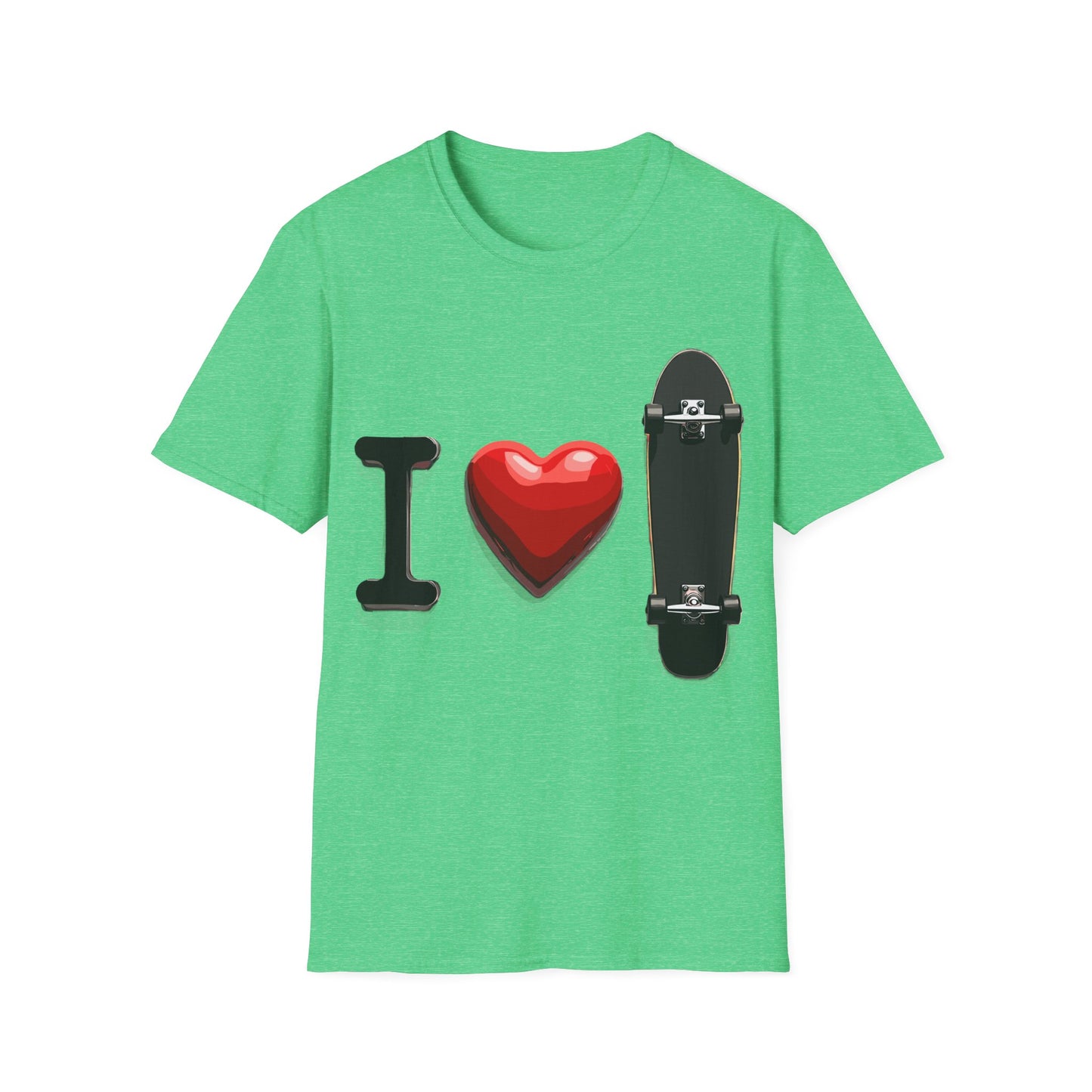 I Love Skateboard T-Shirt