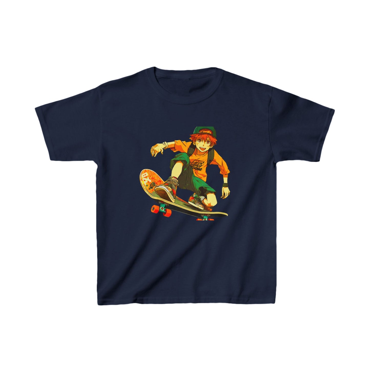 Cartoon Anime Boy Kid's Tee