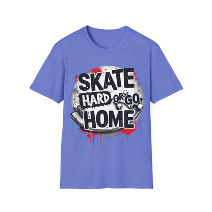 Skate Hard or Go Home Splatter T-Shirt