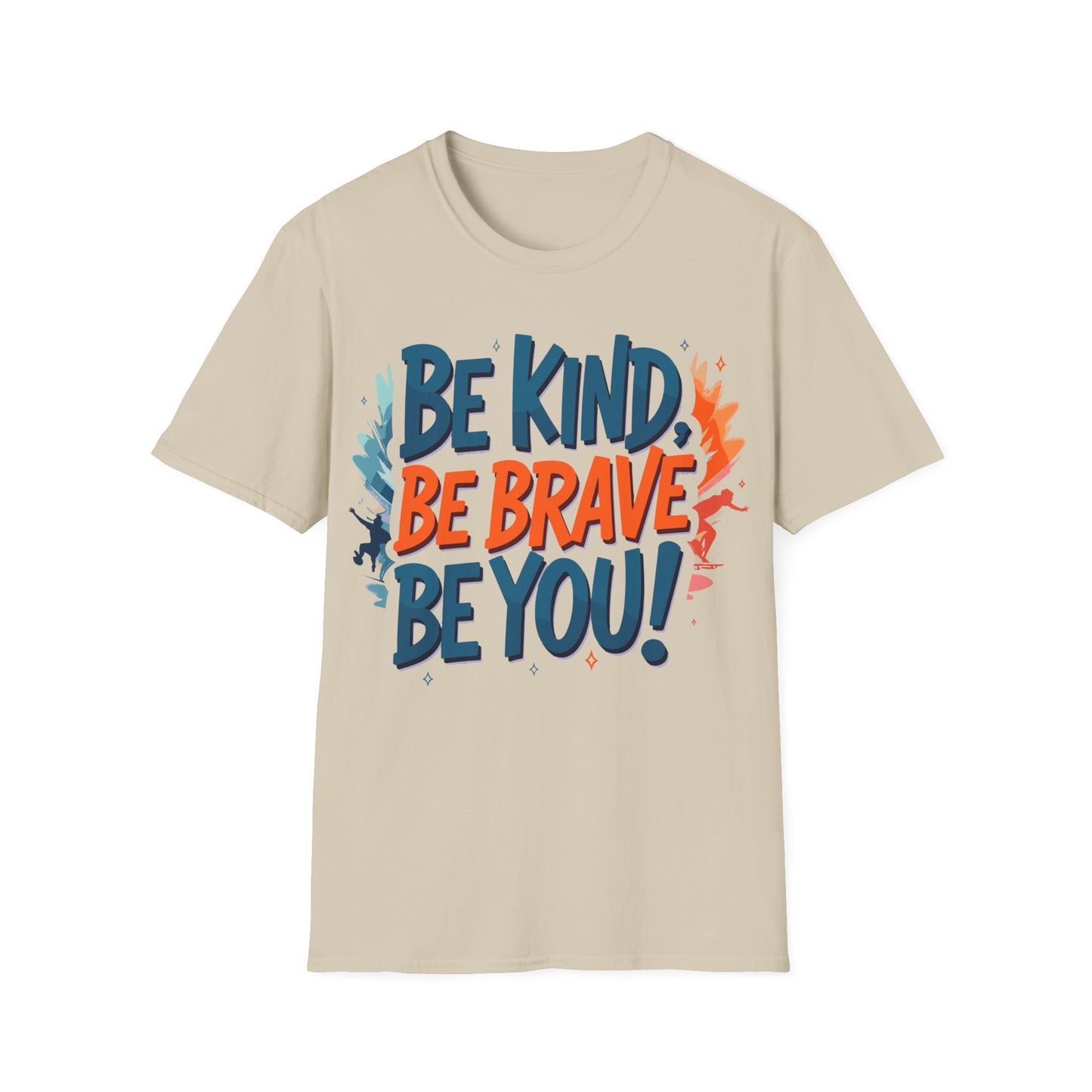 Be Kind Be Brave Graphic T-Shirt