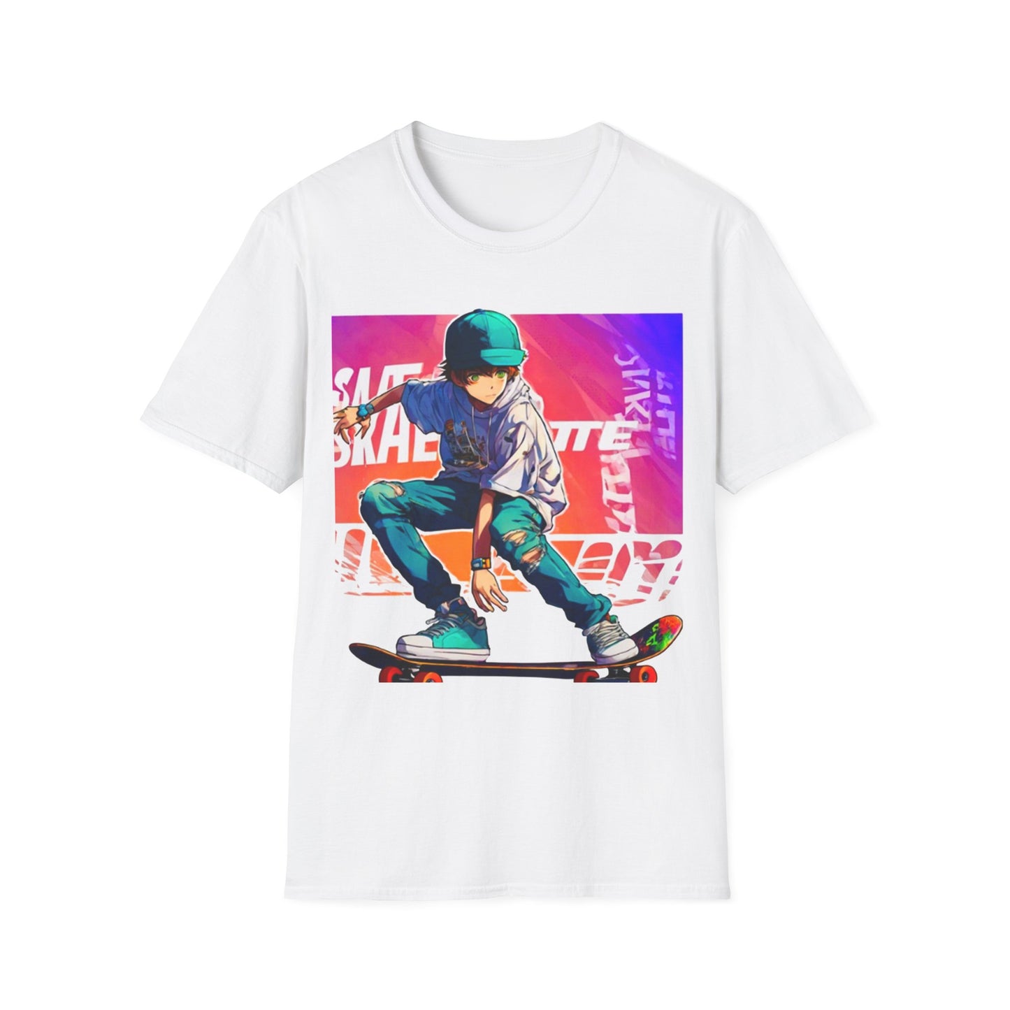 Anime Skateboarder T-Shirt